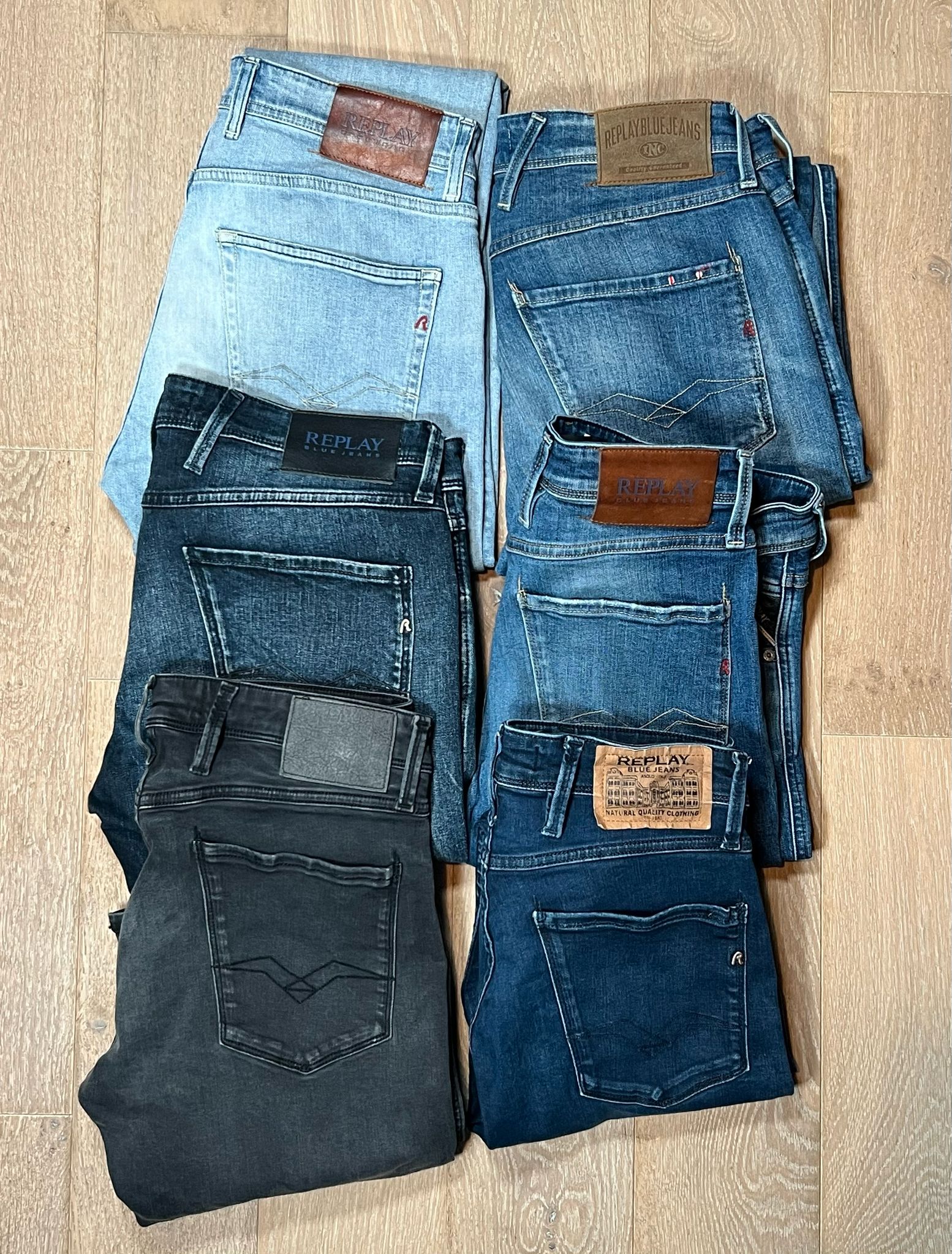 Replay Anbass Jeans Bulk x6
