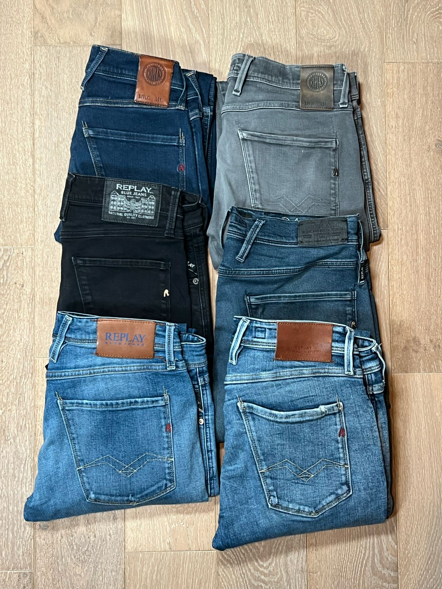 Replay Anbass Jeans Bulk x6