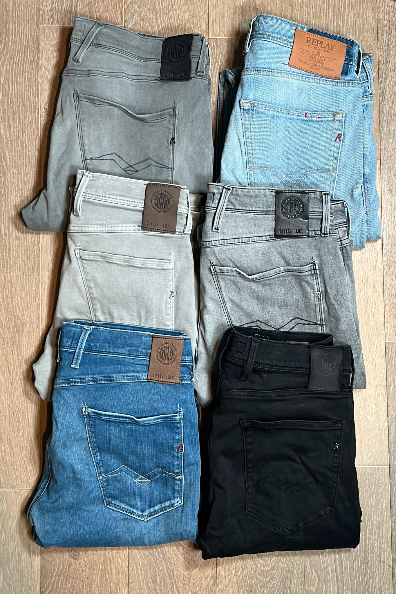 Replay Anbass Jeans Bulk x6