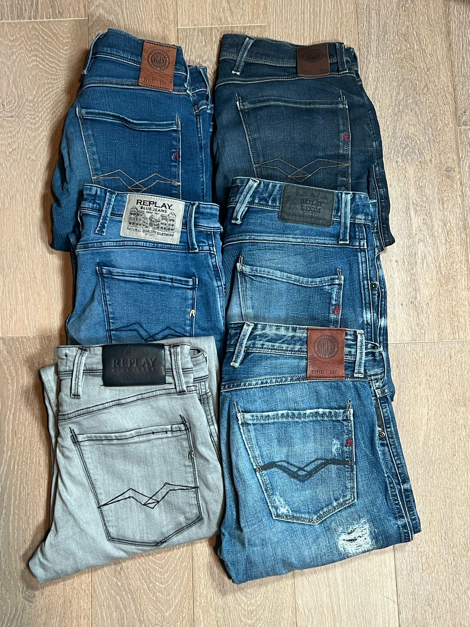 Replay Anbass Jeans Bulk x6
