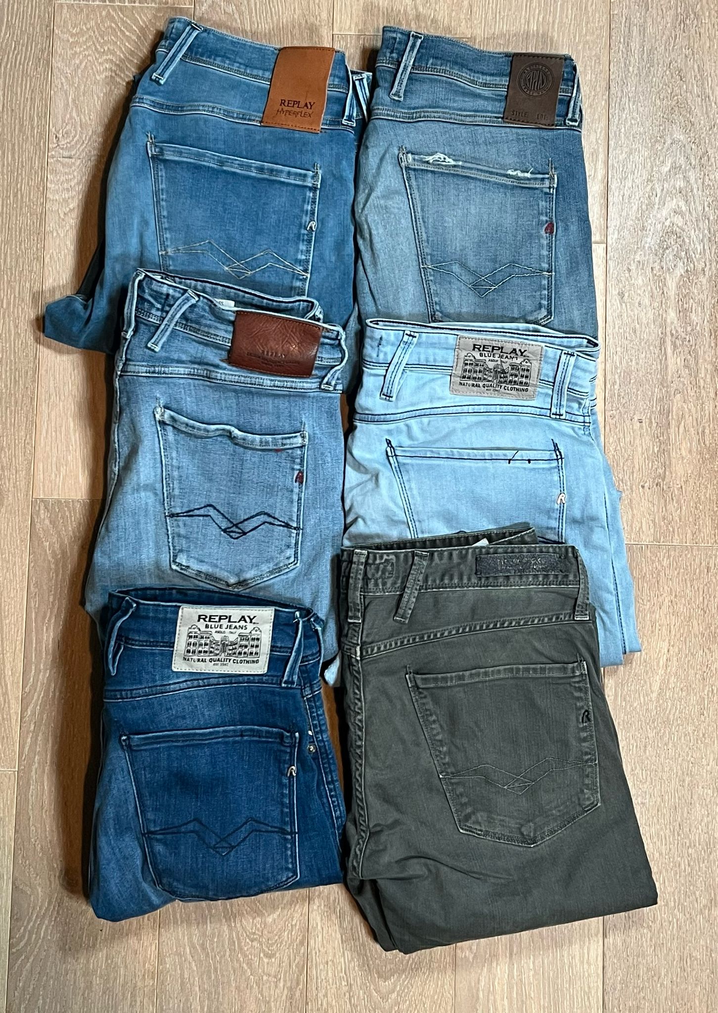 Replay Anbass Jeans bulk x6