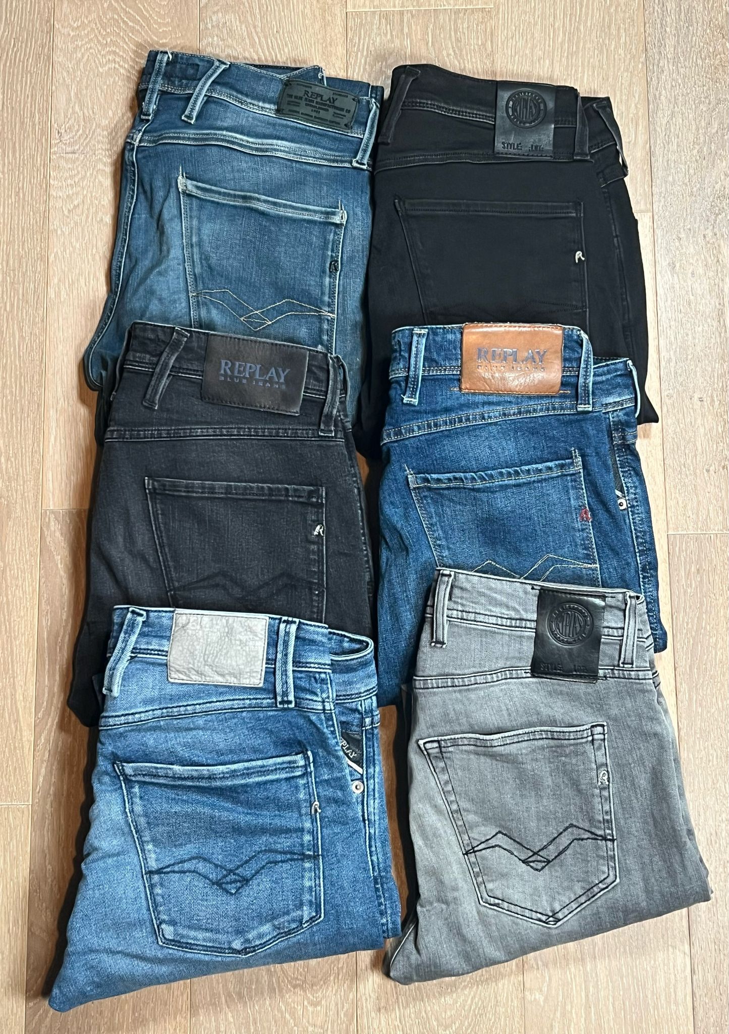 Replay Anbass Jeans Bulk x6