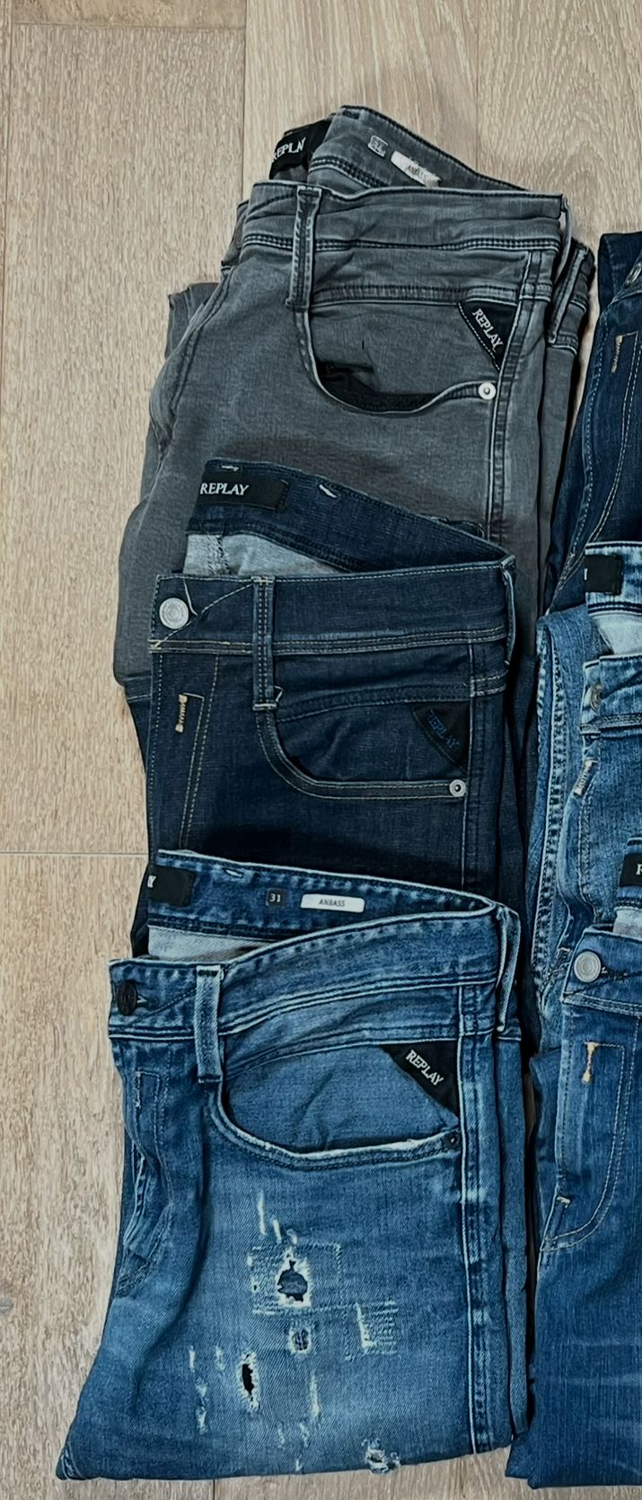 Replay Anbass Jeans Bulk x6