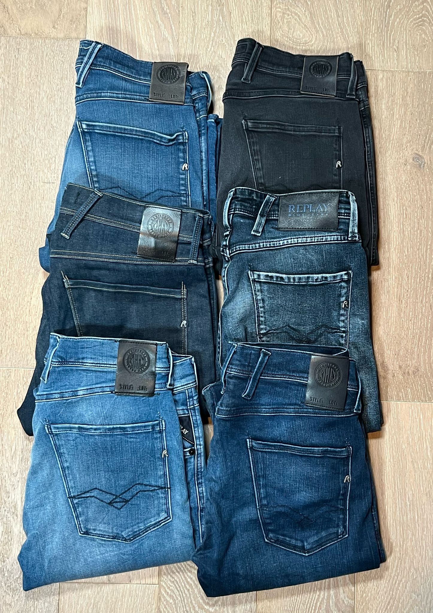 Replay Anbass Jeans Bulk x6