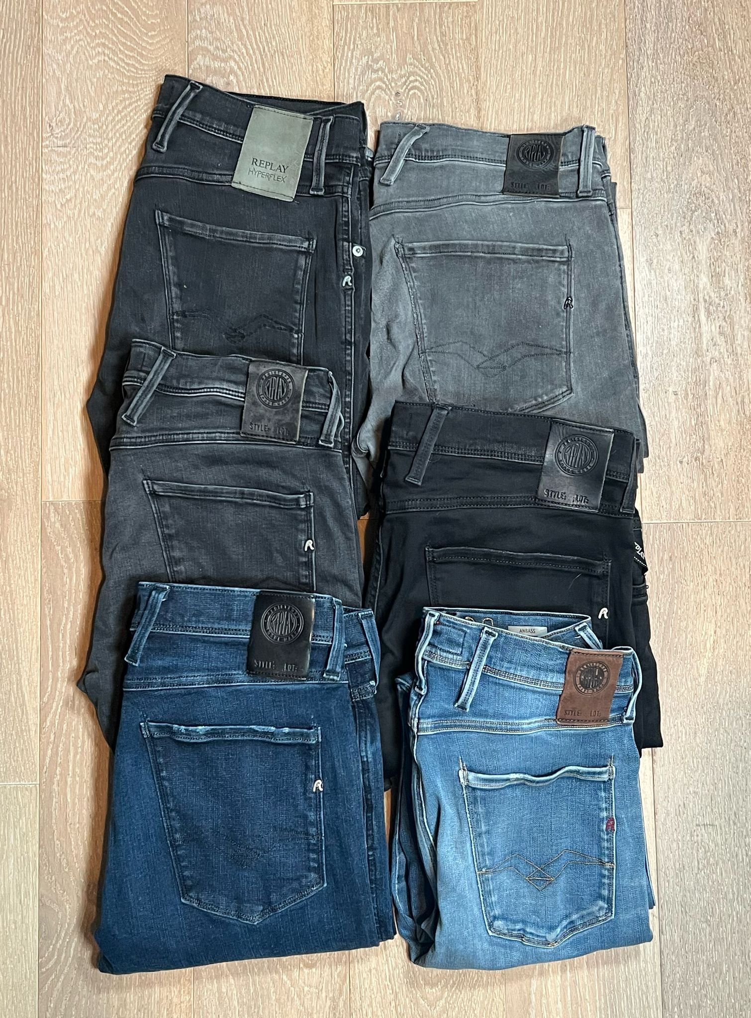 Replay Anbass Jeans Bulk x6