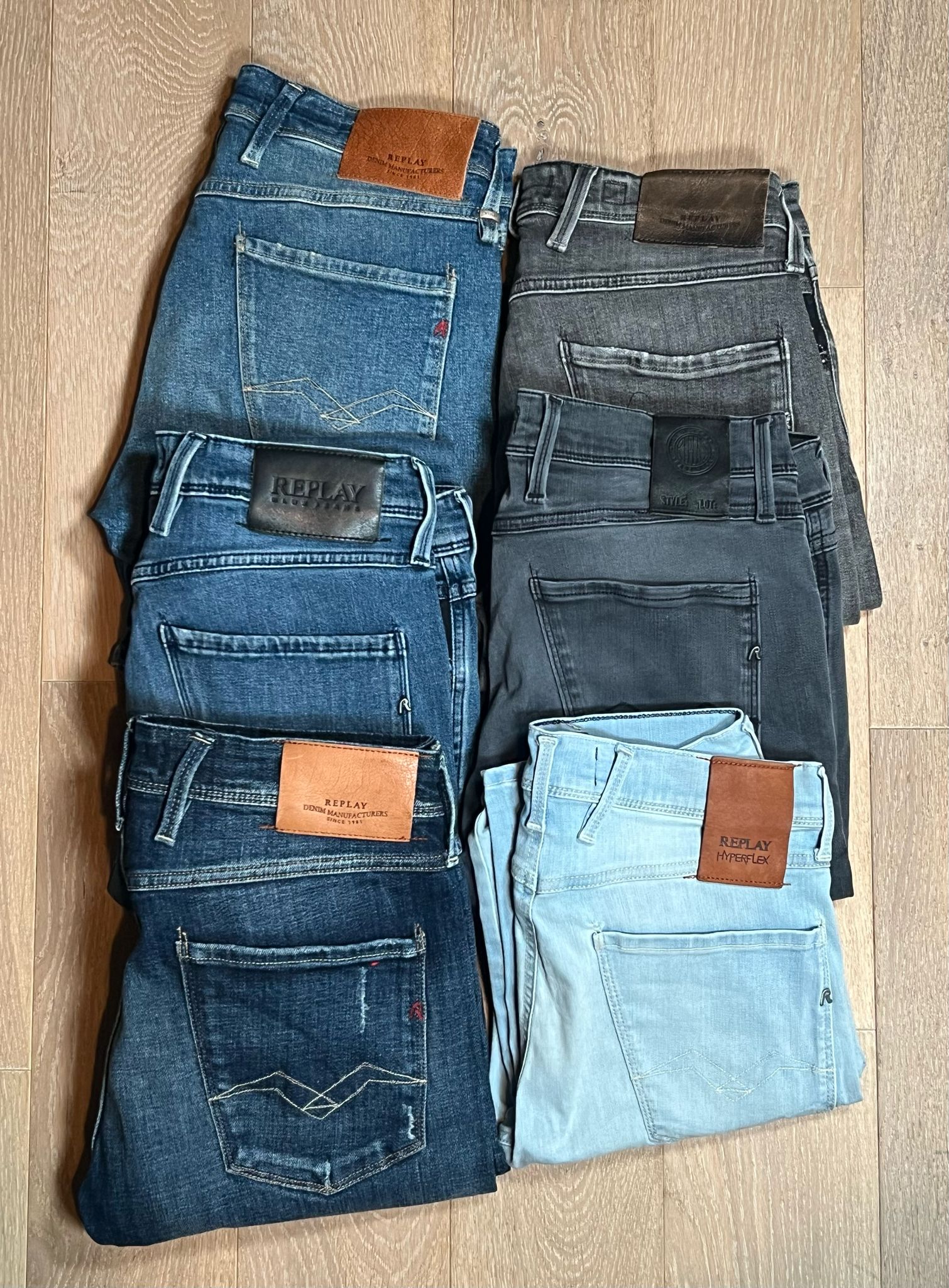 Replay Anbass Jeans Bulk x6