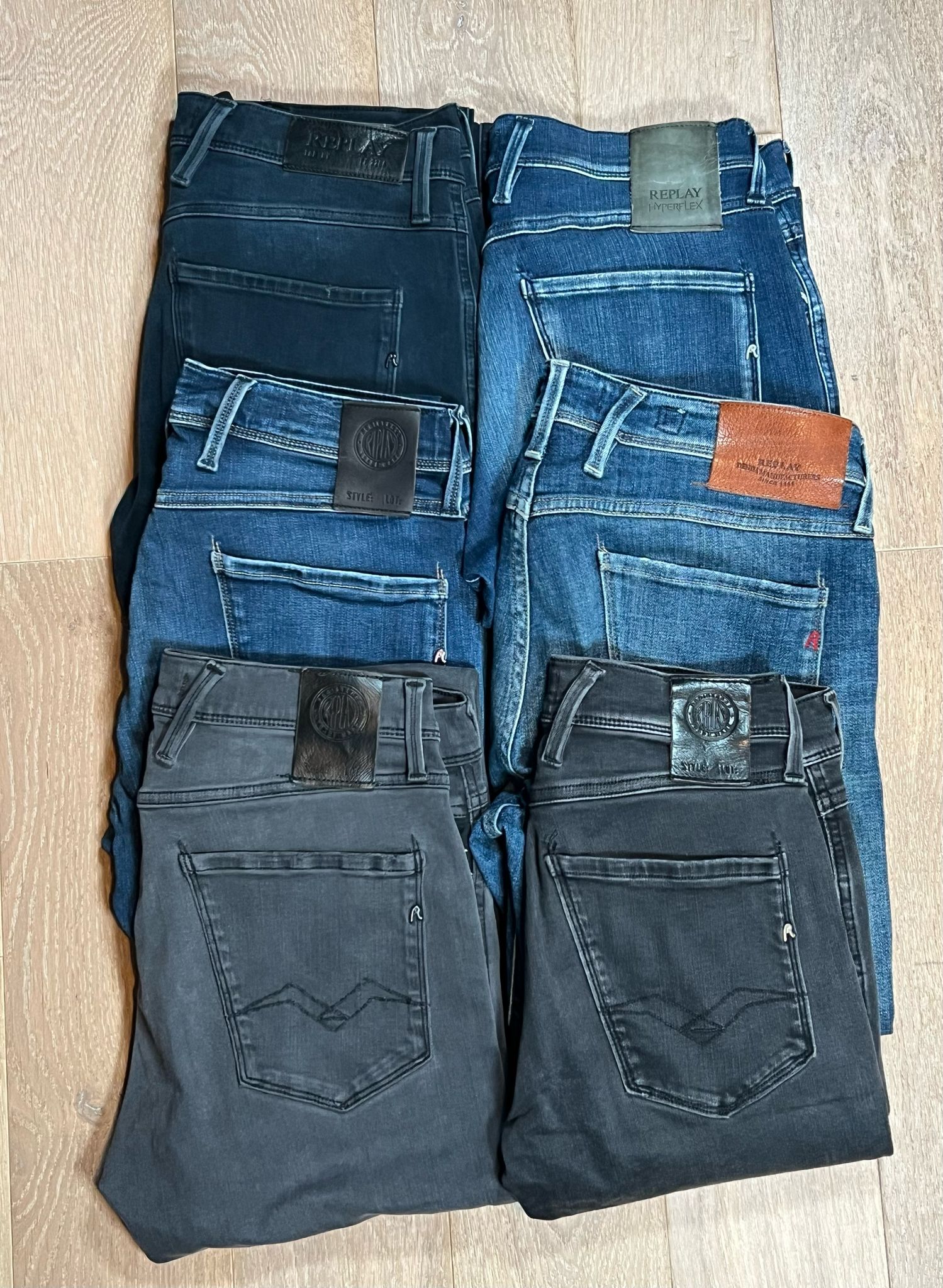 Replay Anbass Jeans Bulk x6