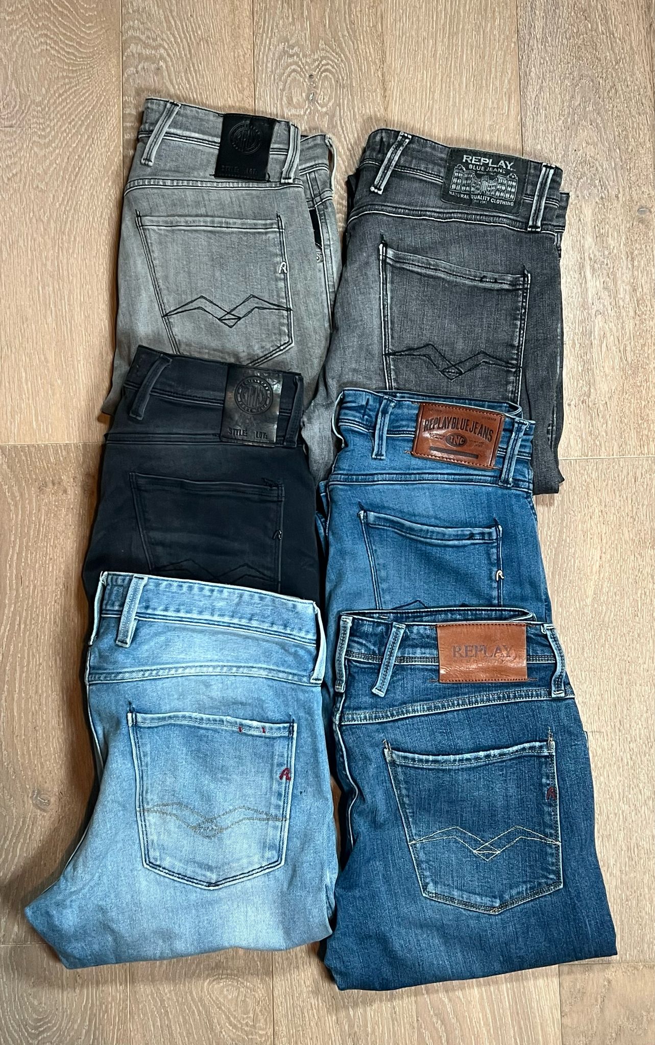 Replay Anbass Jeans Bulk x6