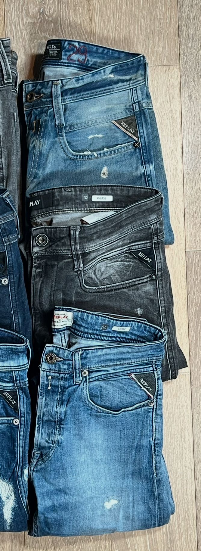 Replay Anbass Jeans Bulk x6