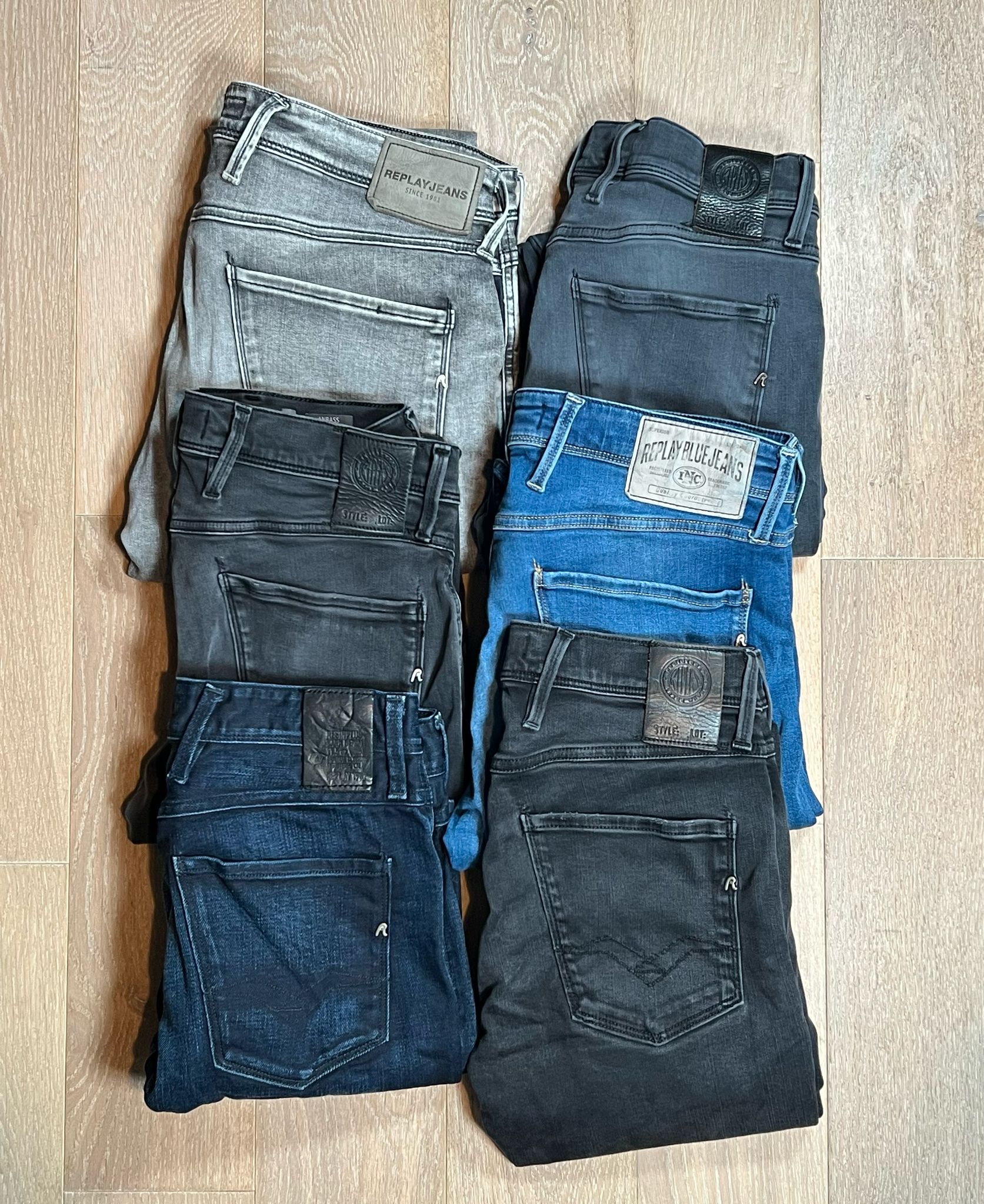 Replay Anbass Jeans Bulk x6