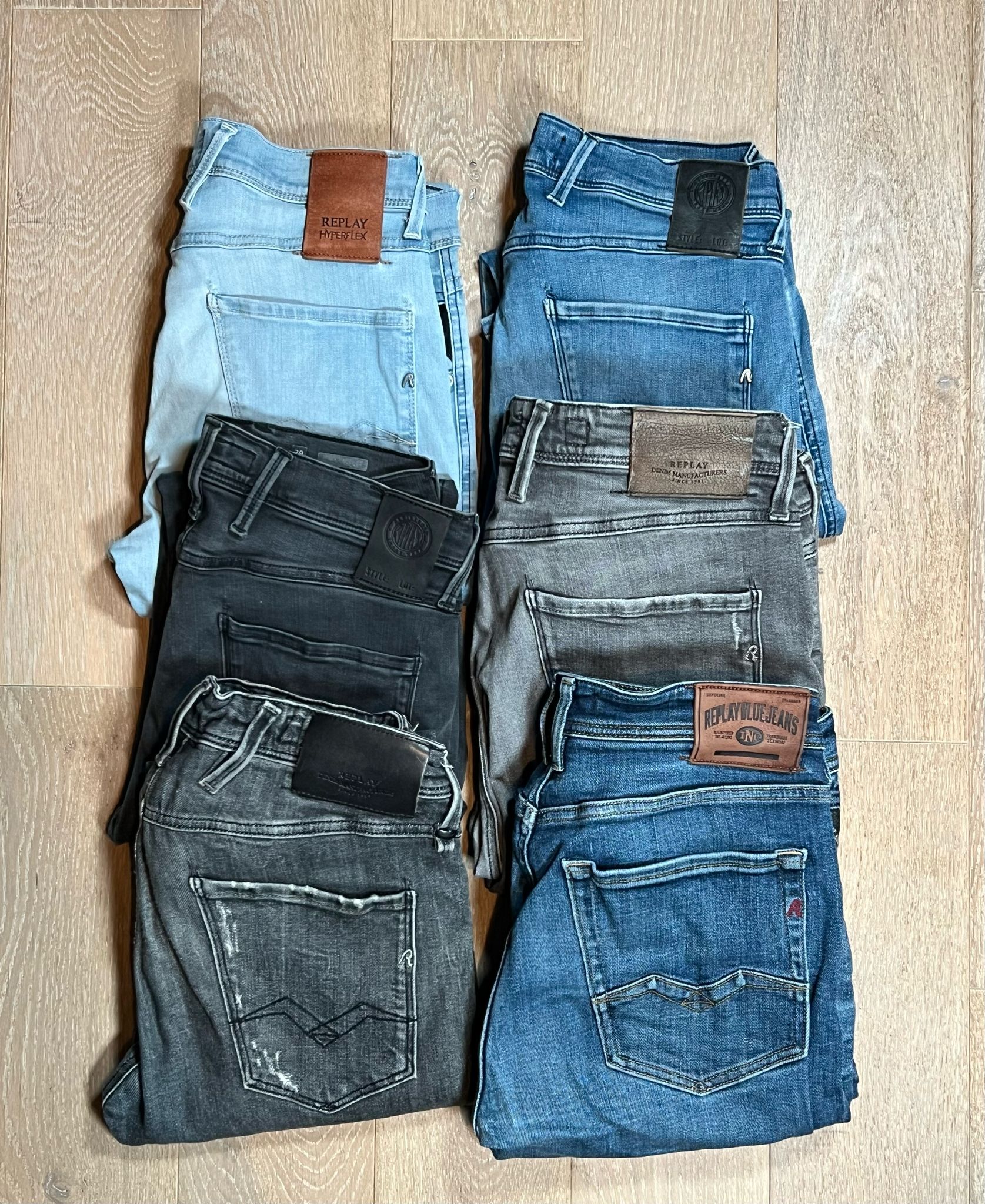 Replay Anbass Jeans Bulk x6