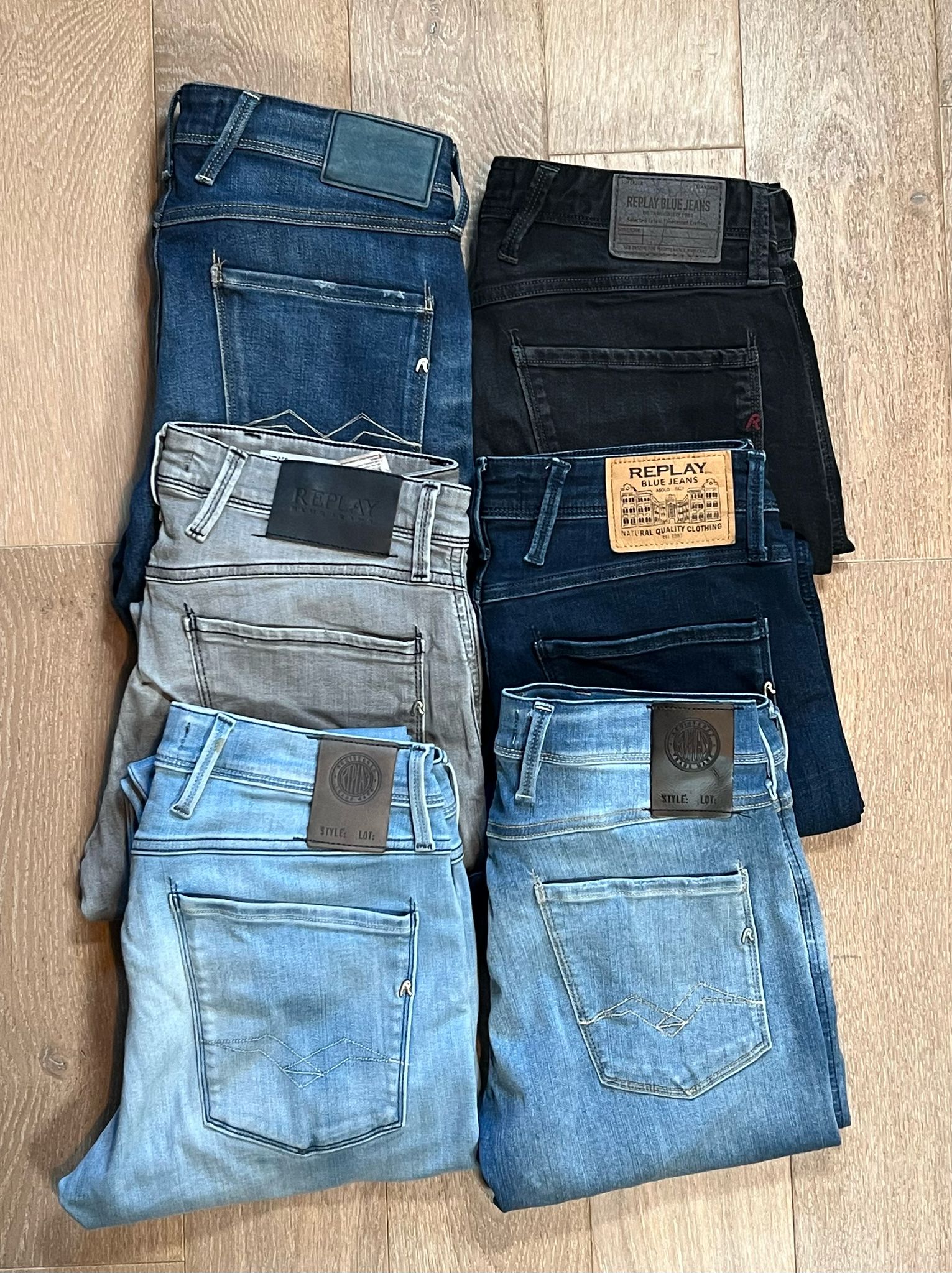 Replay Anbass Jeans Bulk x6