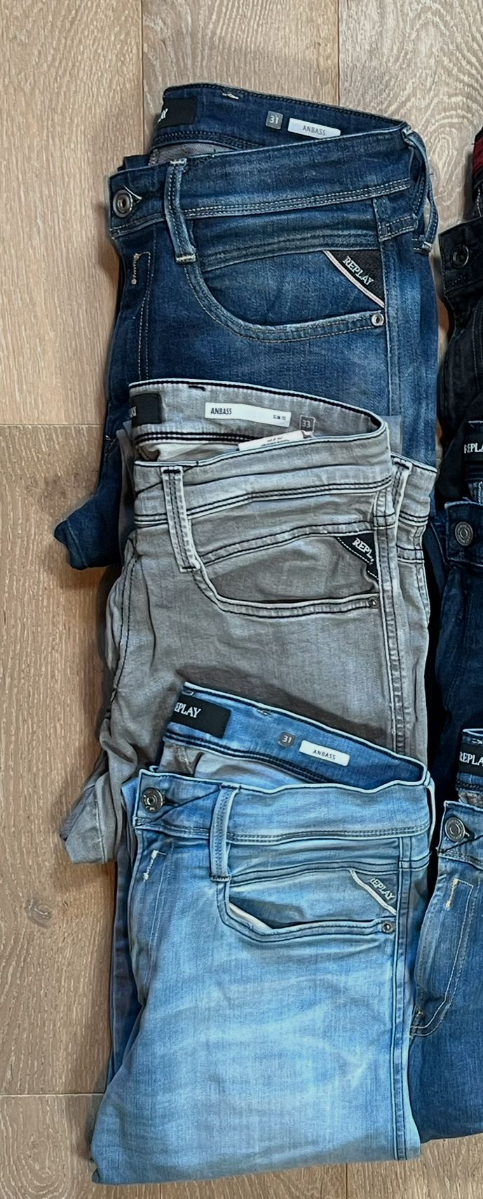 Replay Anbass Jeans Bulk x6