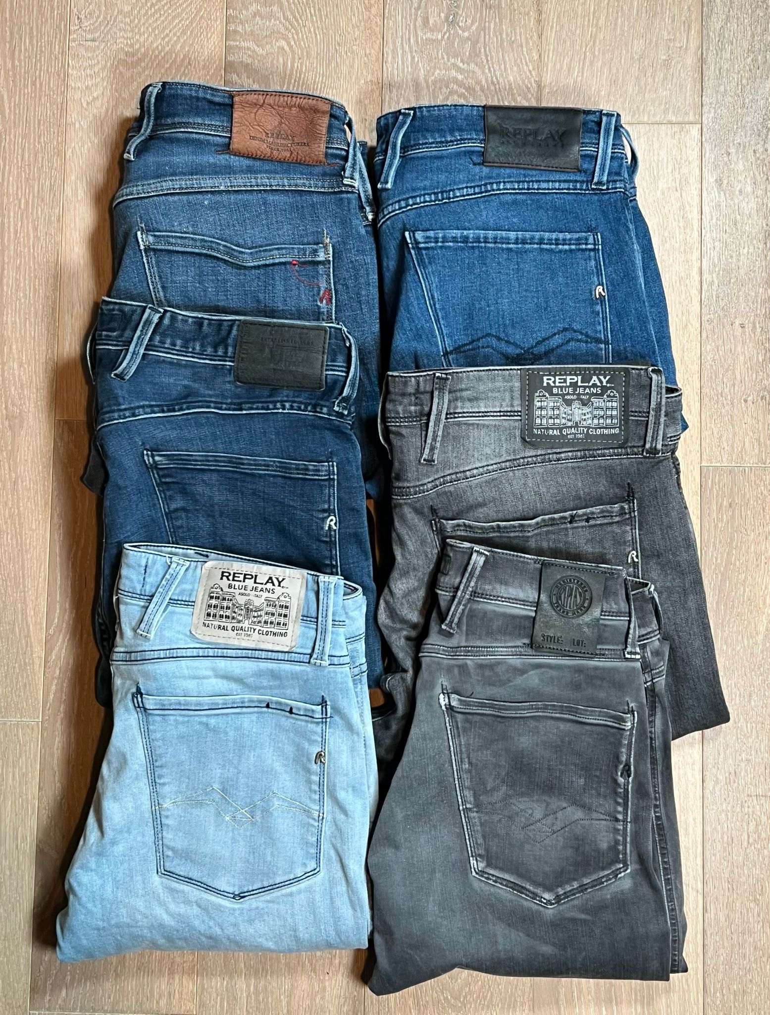 Replay Anbass Jeans Bulk x6