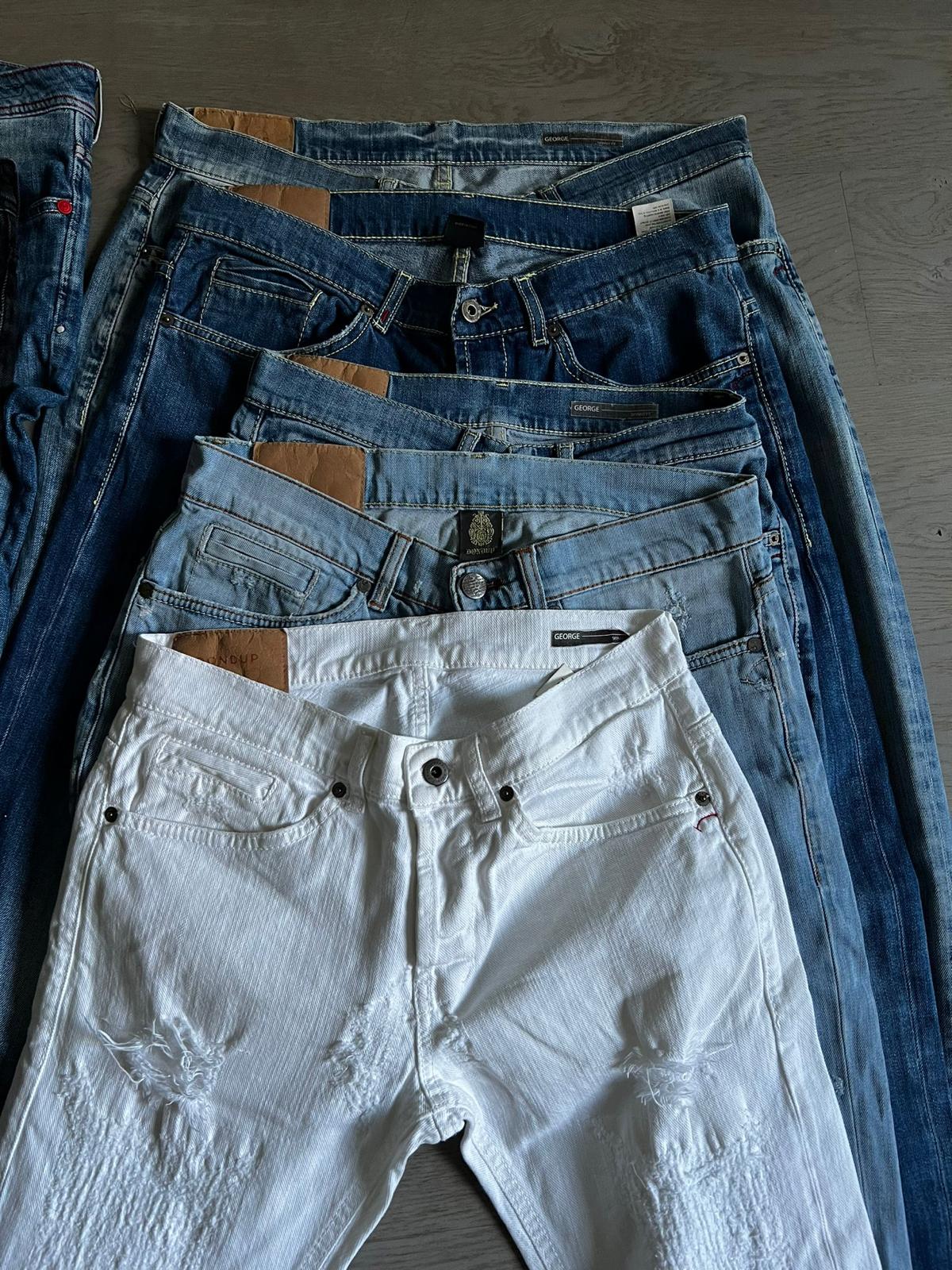 Dondup George Jeans x 5 Jacob Cohen x 3 (bulk x8)