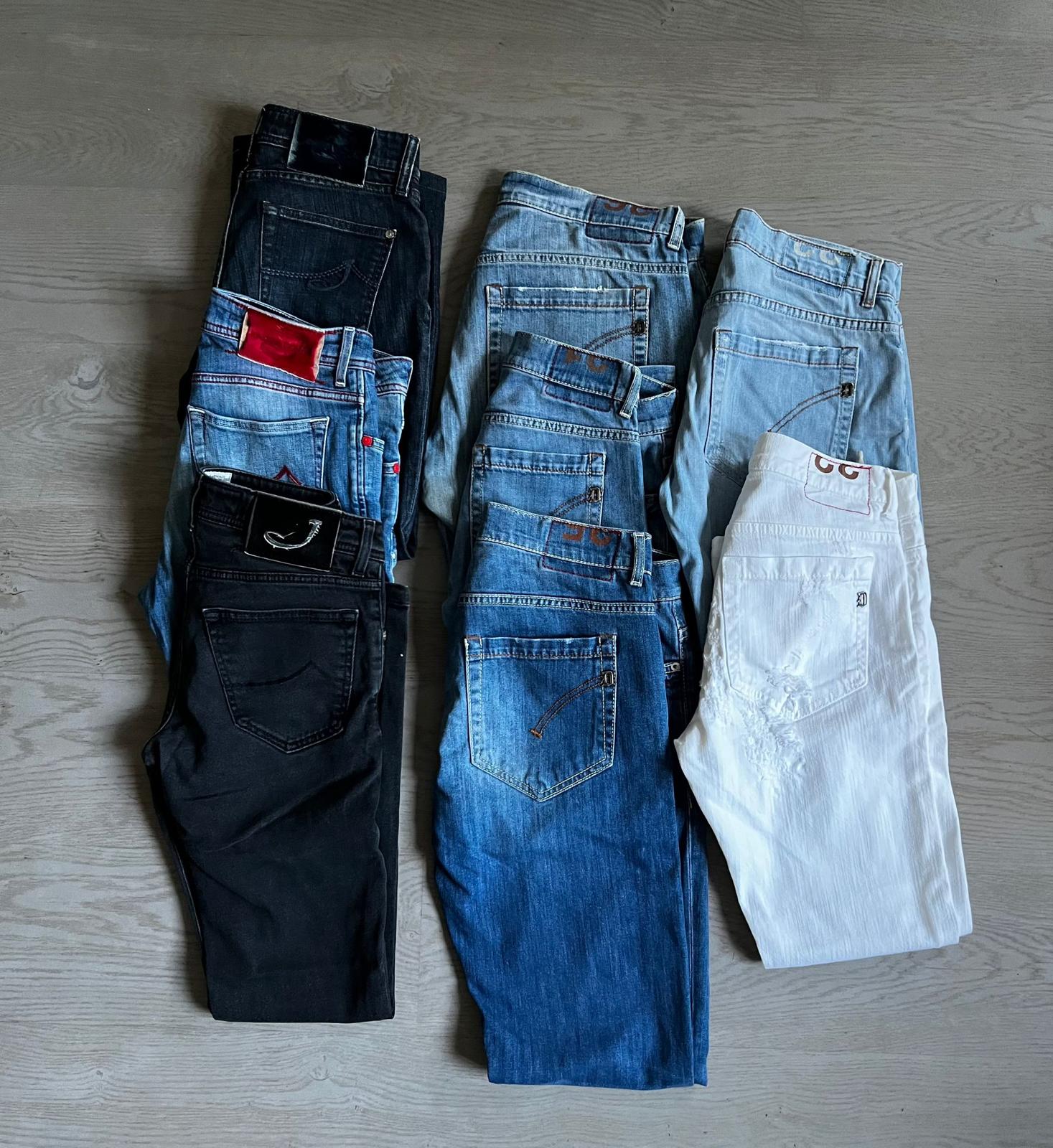 Dondup George Jeans x 5 Jacob Cohen x 3 (bulk x8)