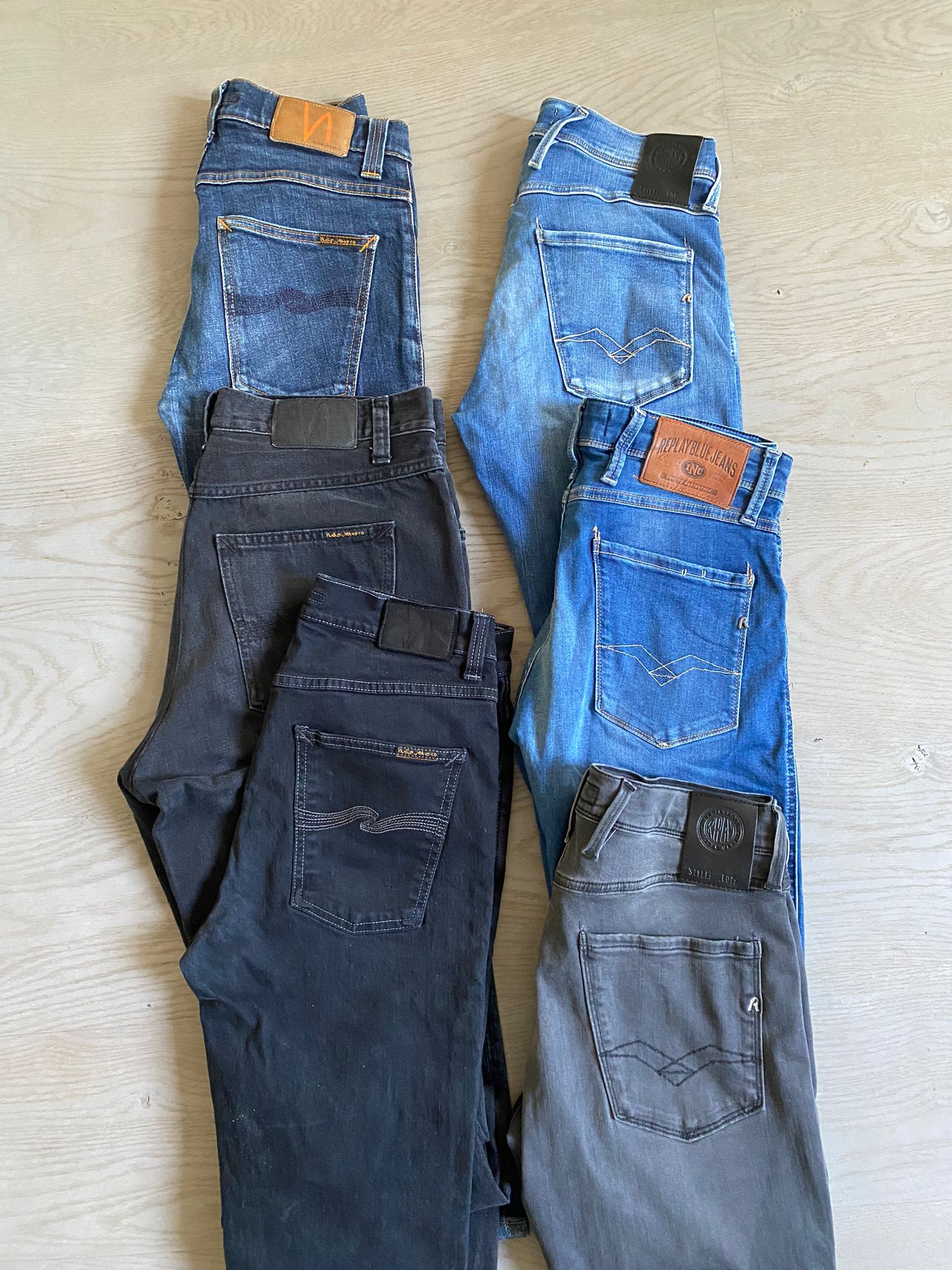 Replay Anbass / Nudie Jeans Bulk x6