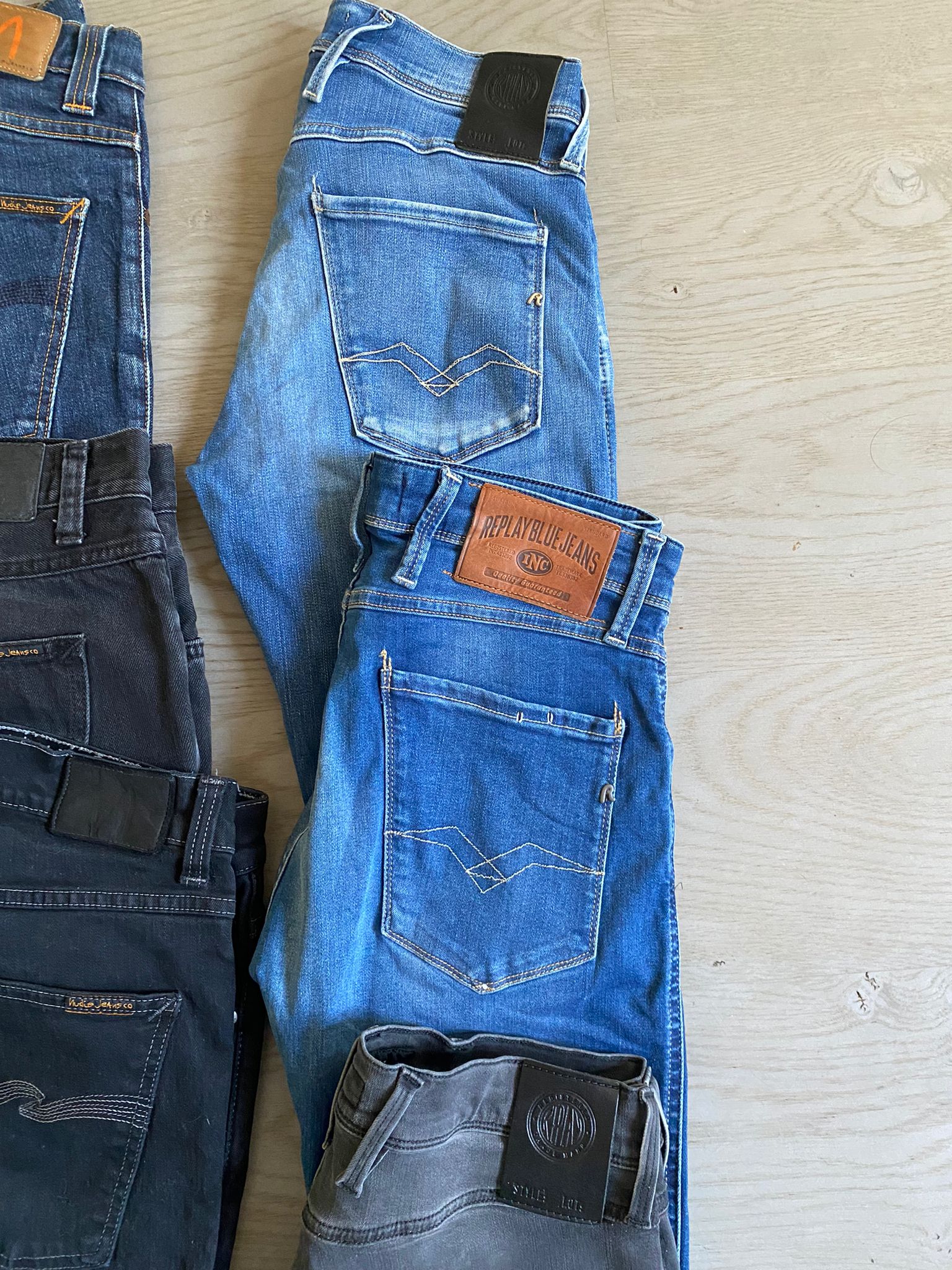 Replay Anbass / Nudie Jeans Bulk x6