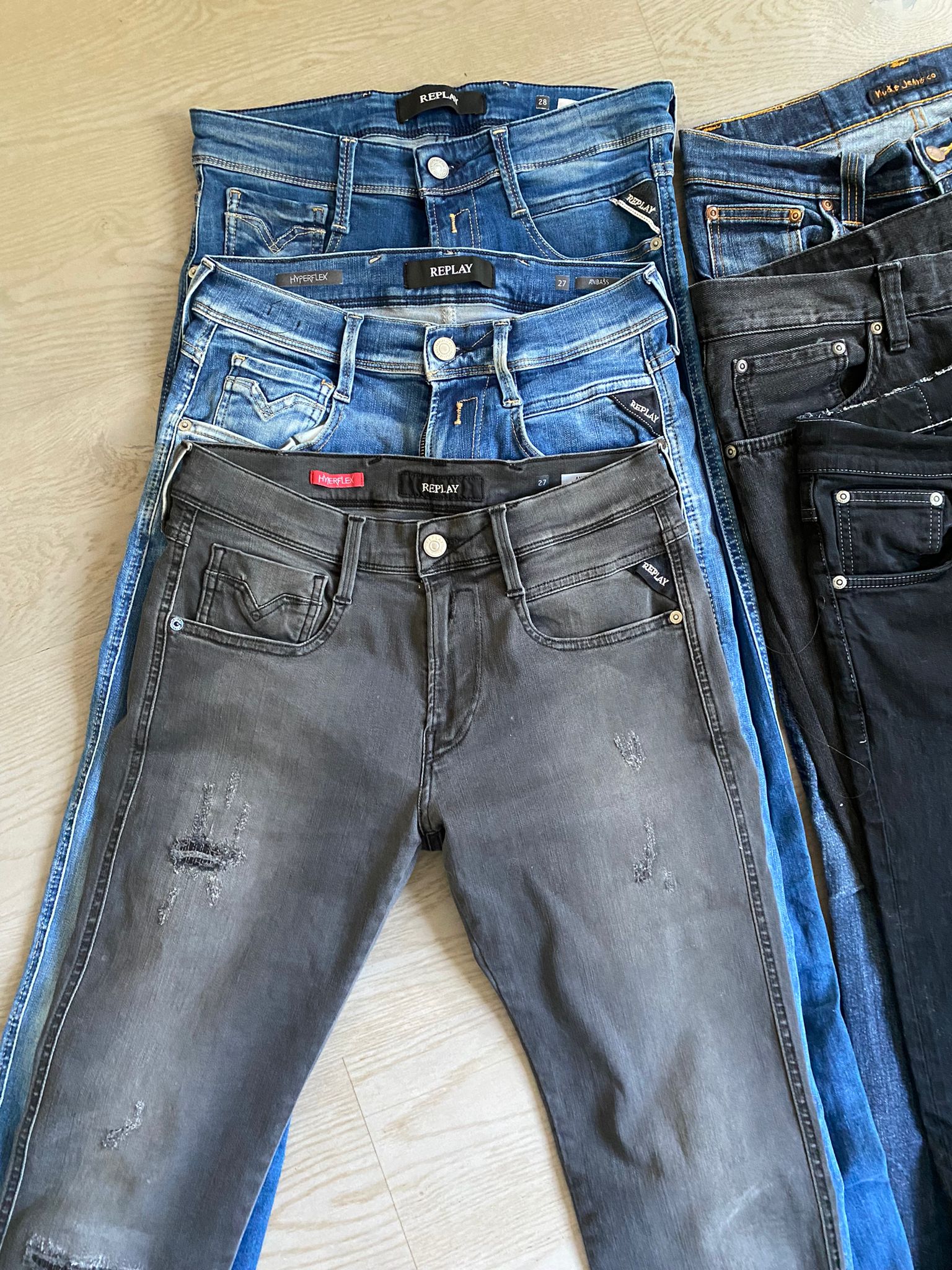 Replay Anbass / Nudie Jeans Bulk x6