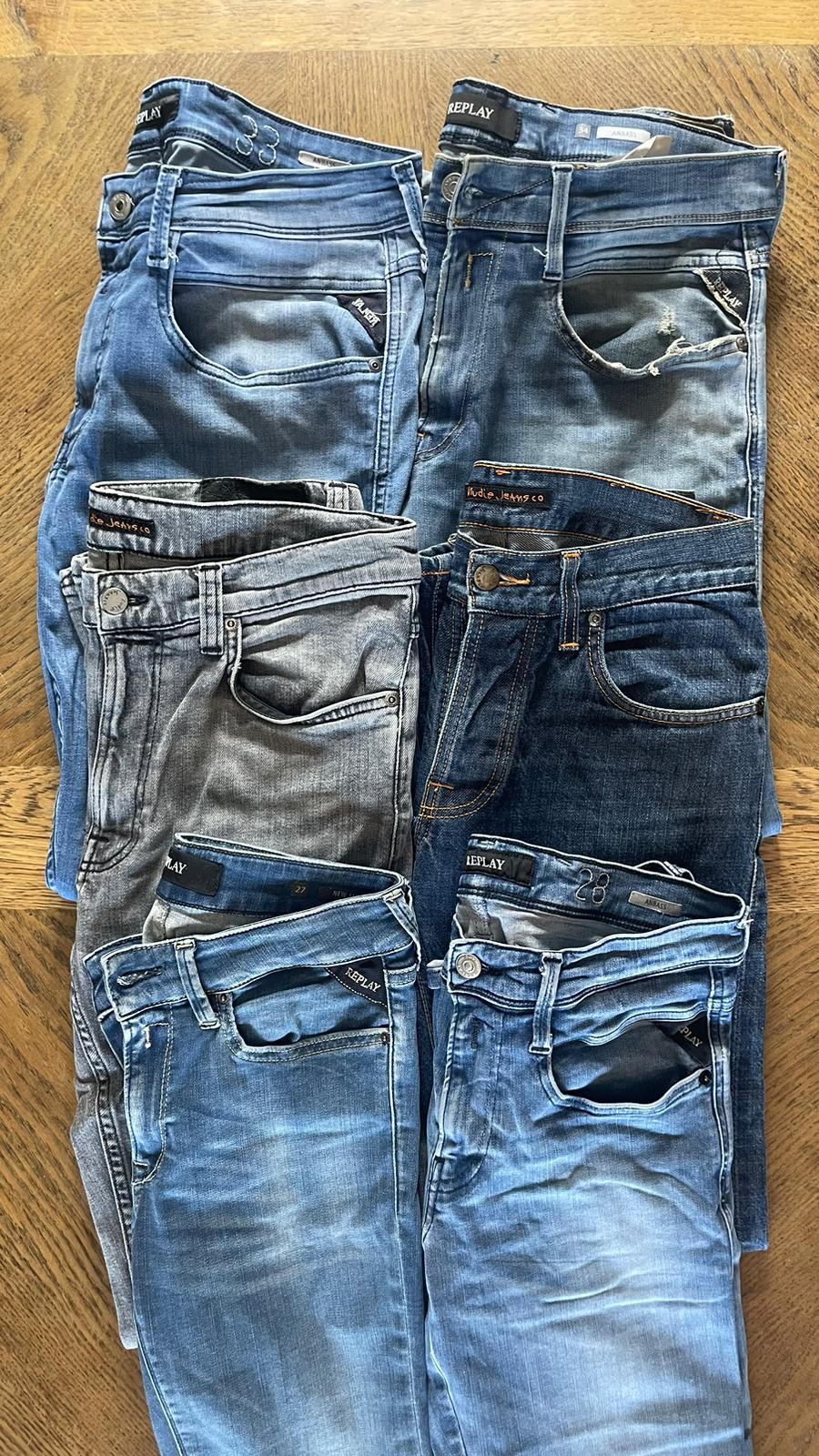 Replay Anbass & Nudie Jeans Bulk x6