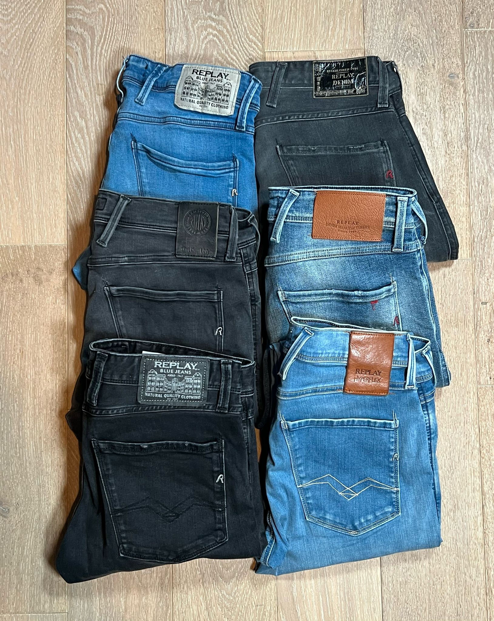 Replay Anbass Jeans Bulk x6