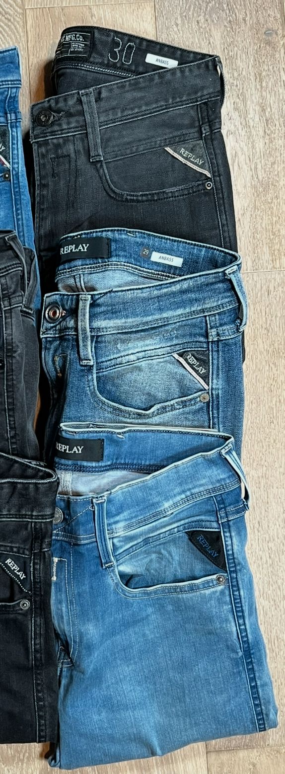 Replay Anbass Jeans Bulk x6
