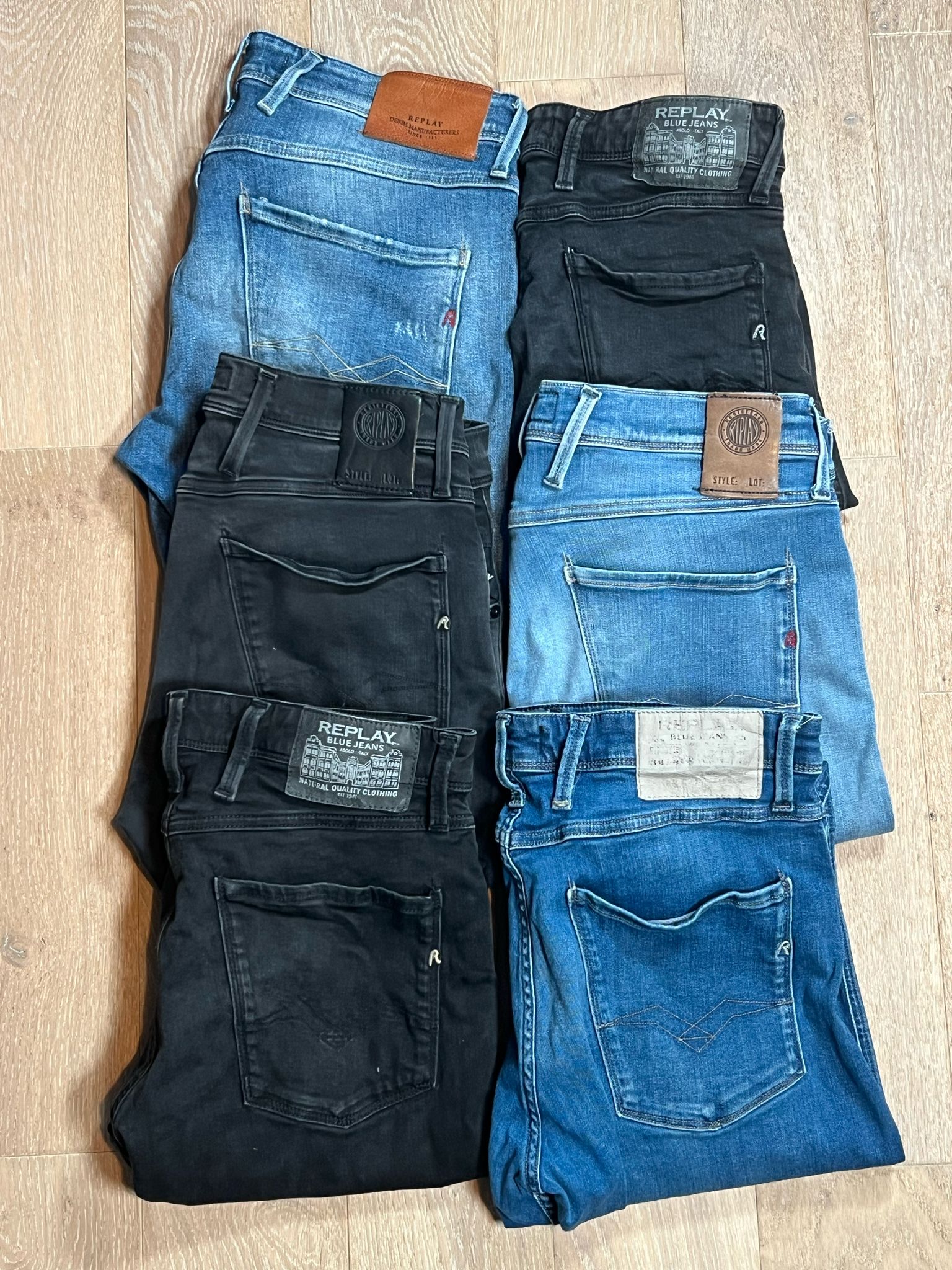 Replay Anbass Jeans bulk x6