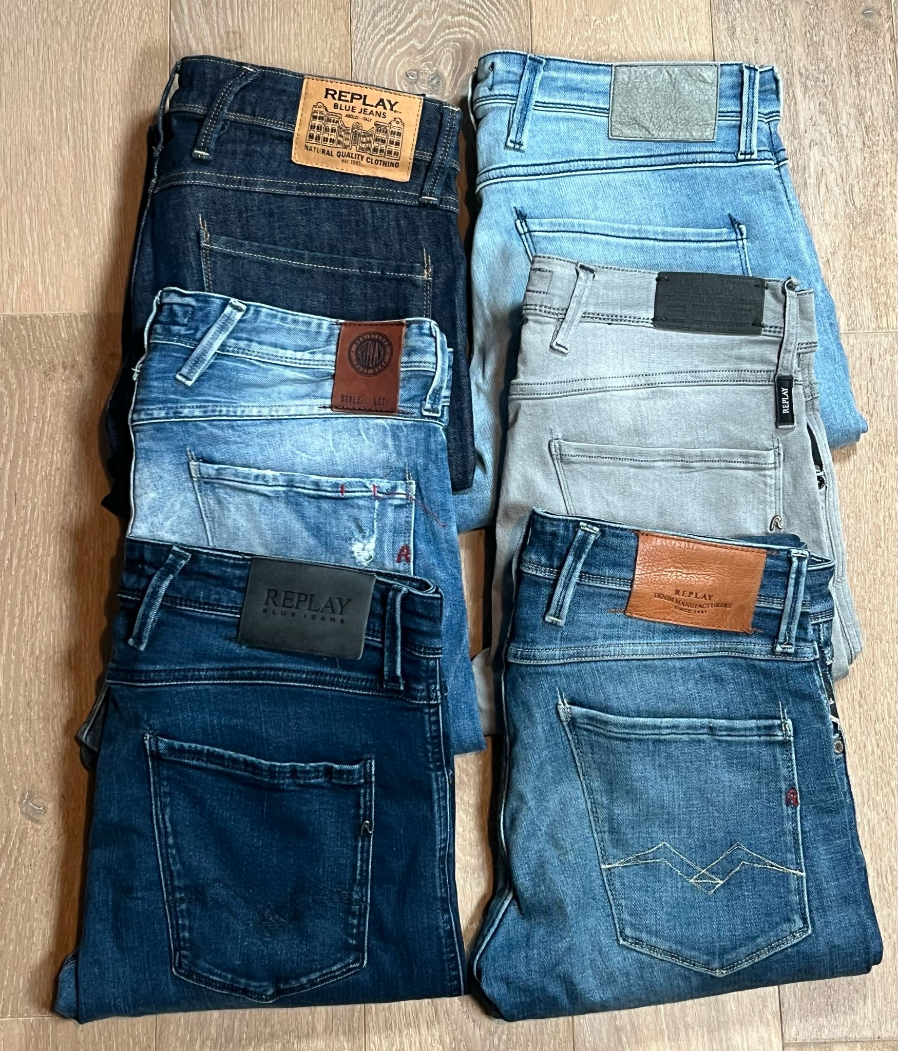 Replay Anbass Jeans Bulk x6