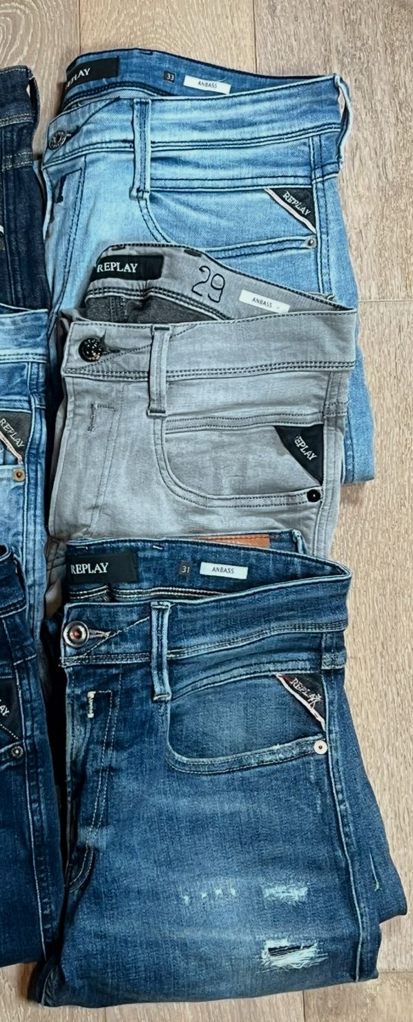 Replay Anbass Jeans Bulk x6