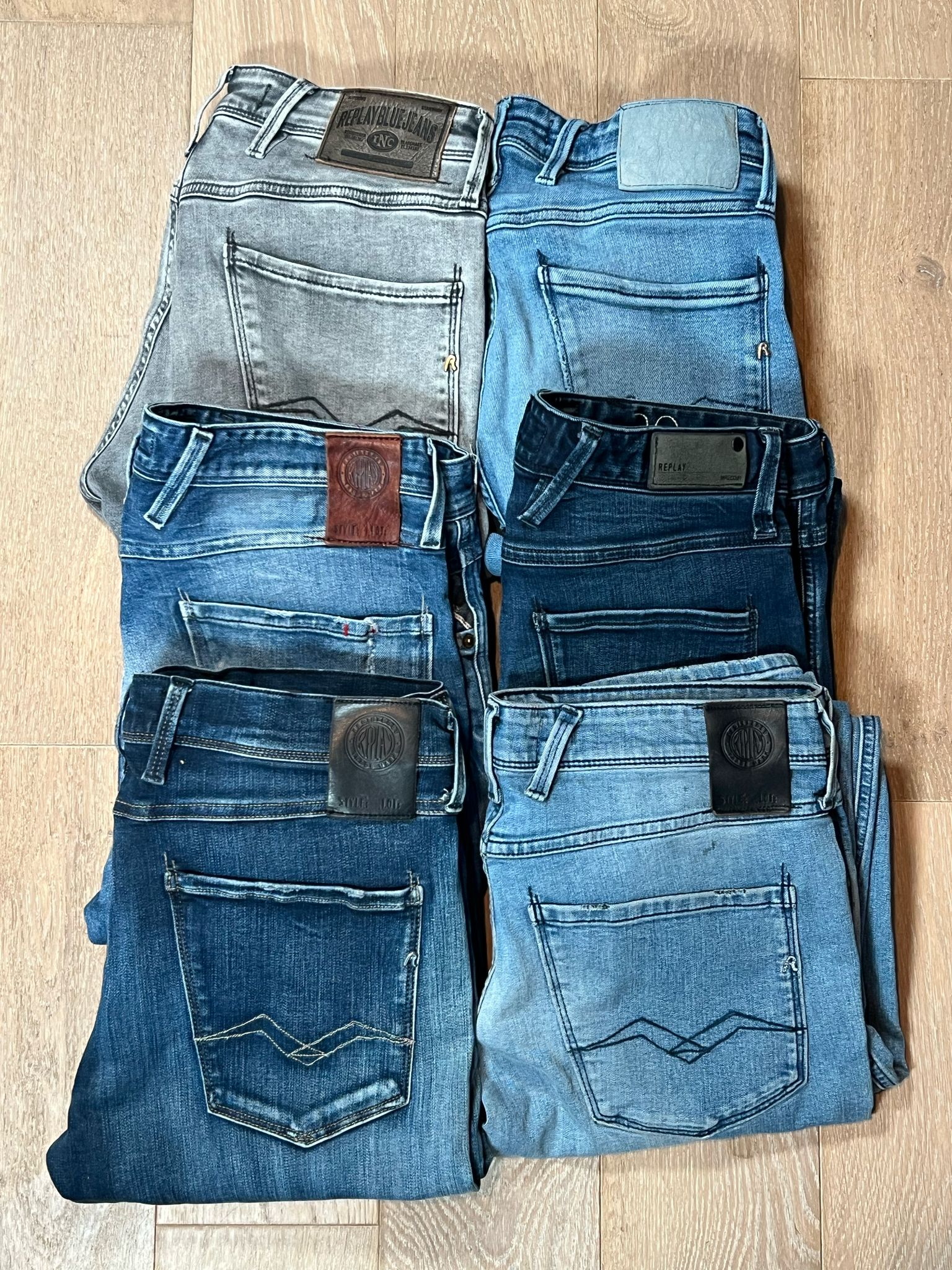 Replay Anbass Jeans bulk x6