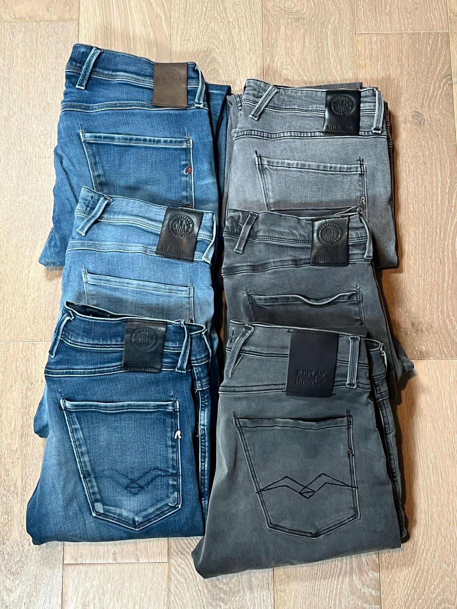 Replay Anbass Jeans Bulk x6