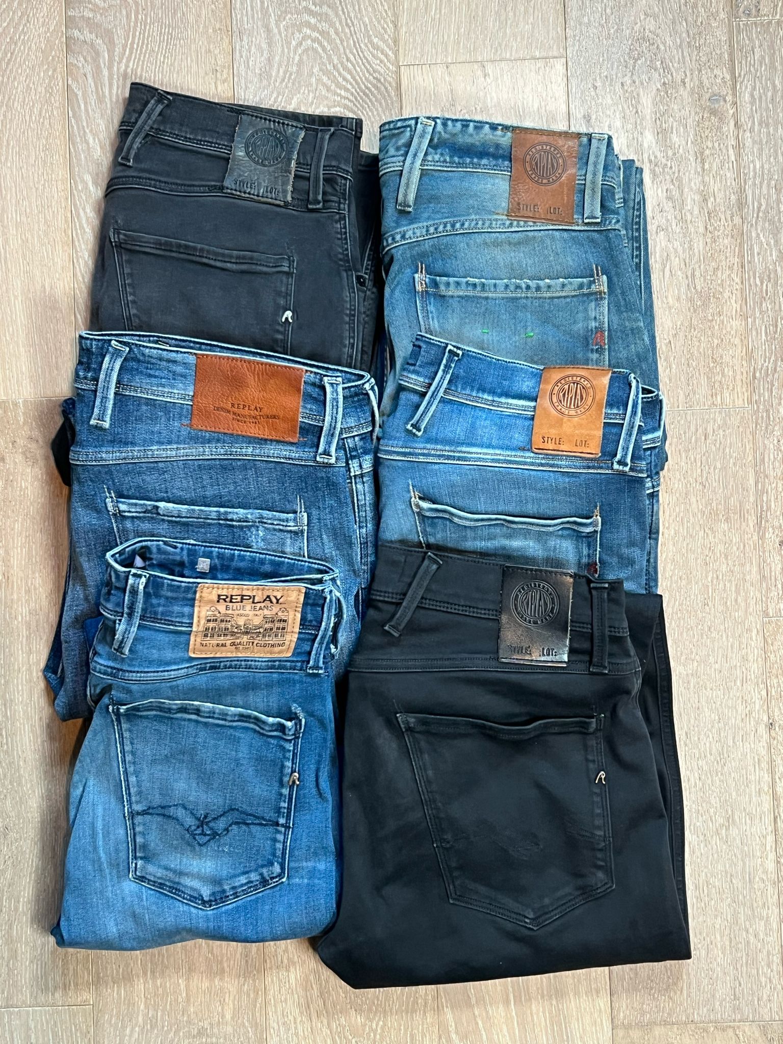 Replay Anbass Jeans Bulk x6