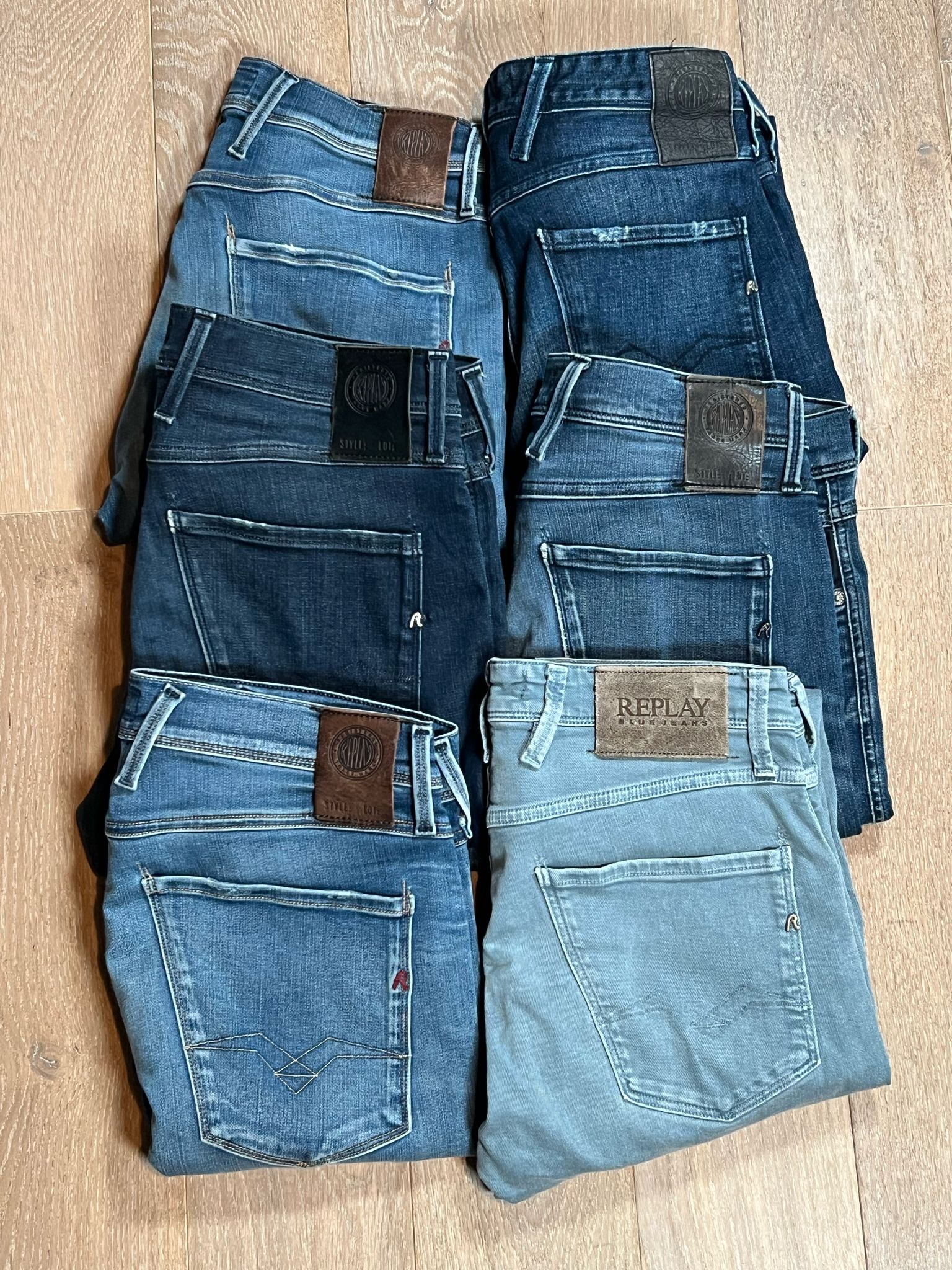 Replay Anbass Jeans Bulk x6