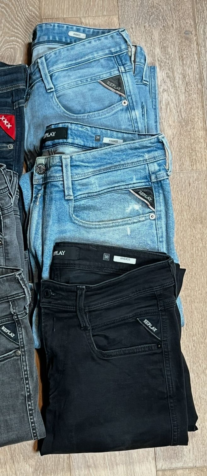Replay Anbass Jeans Bulk x6