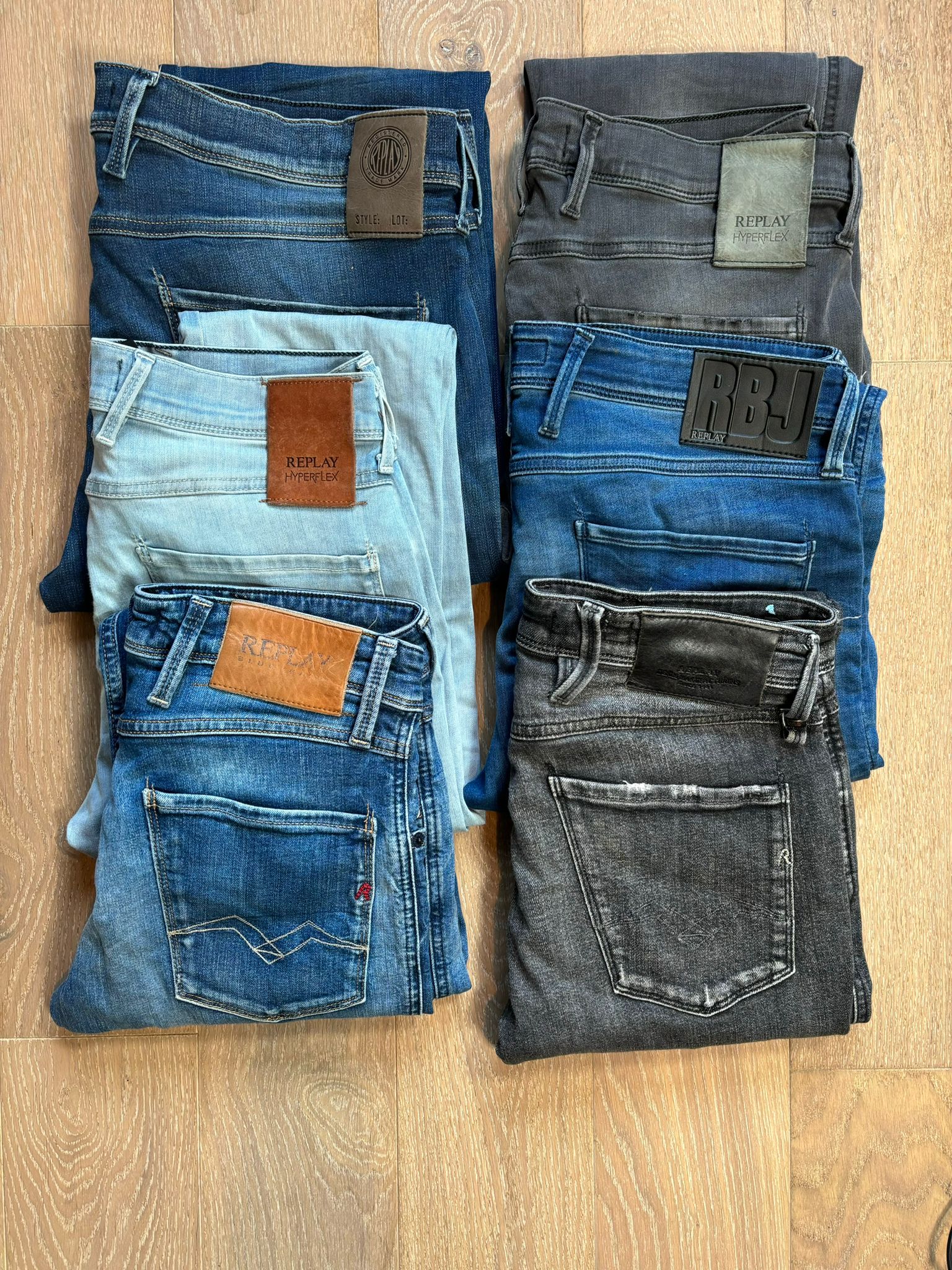 Replay Anbass Jeans Bulk x6