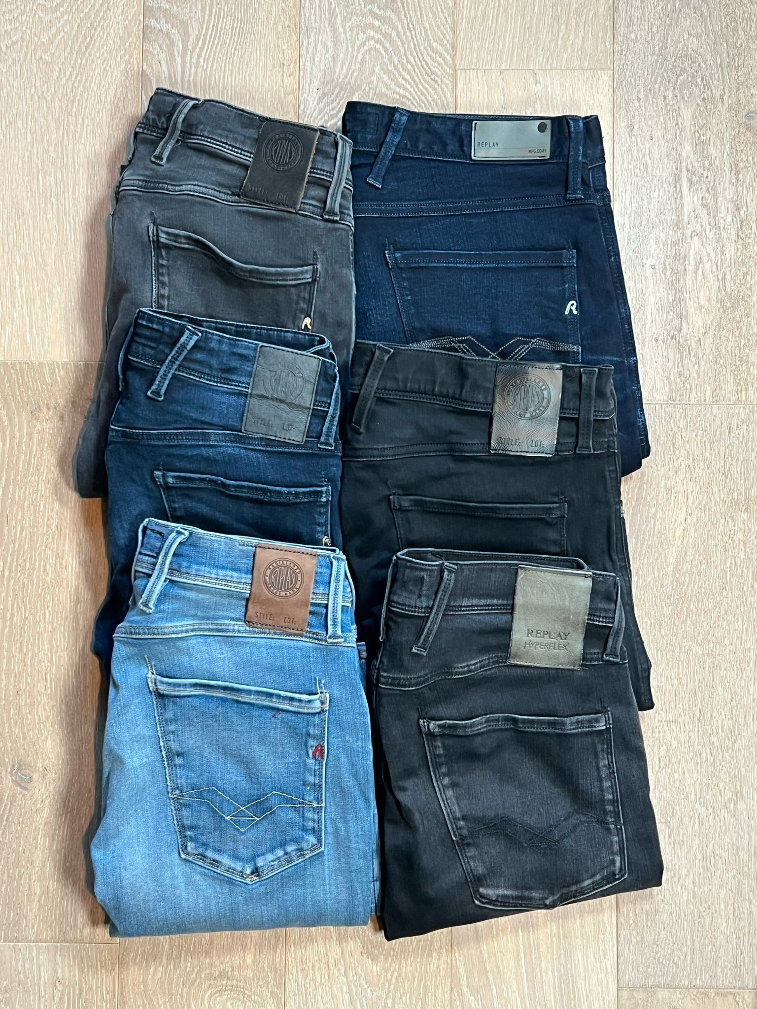 Replay Anbass Jeans Bulk x6