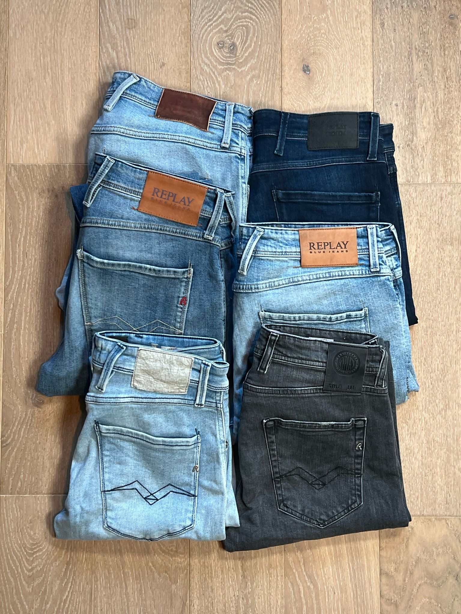 Replay Anbass Jeans Bulk x6
