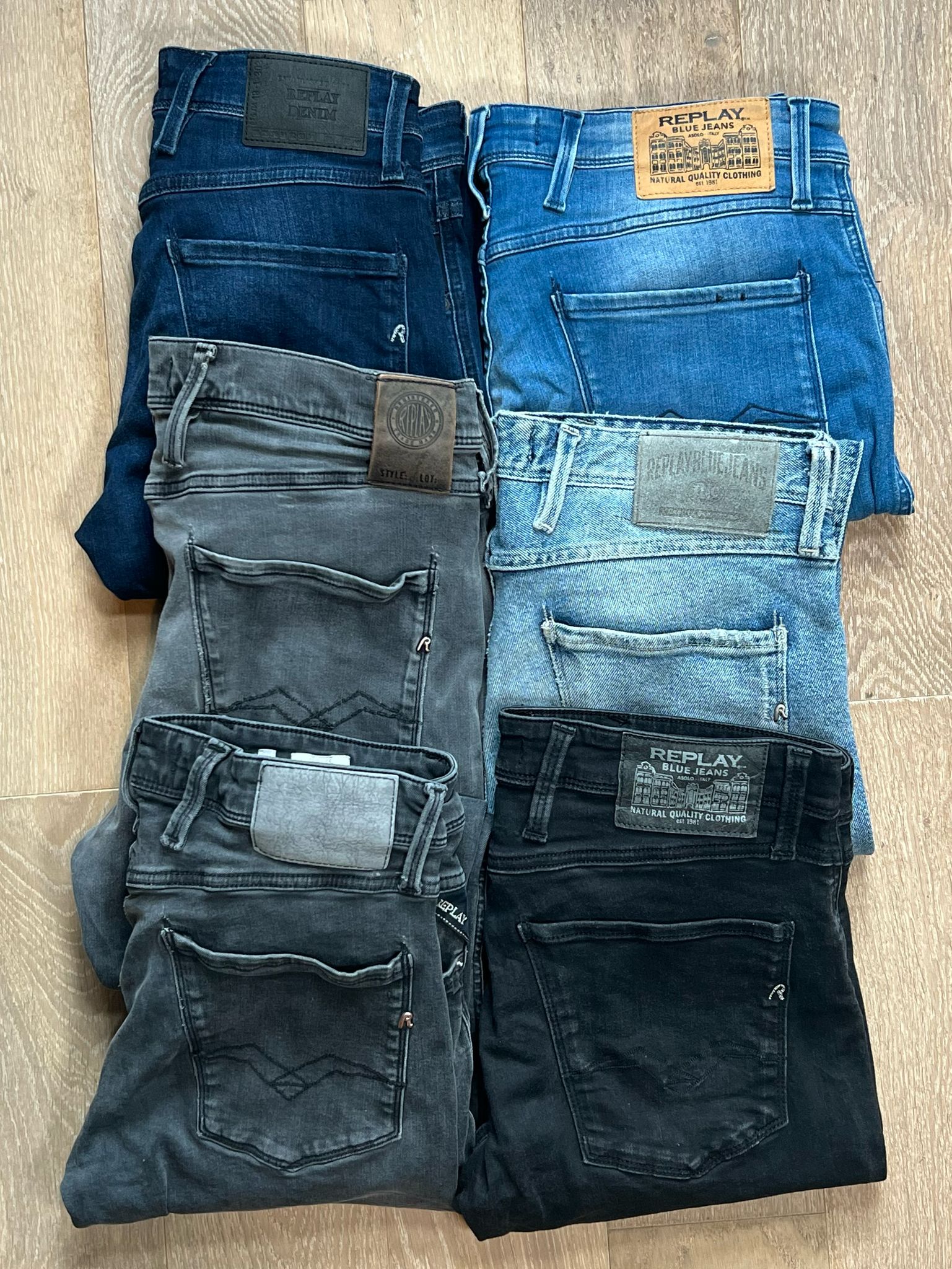 Replay Anbass Jeans Bulk x6