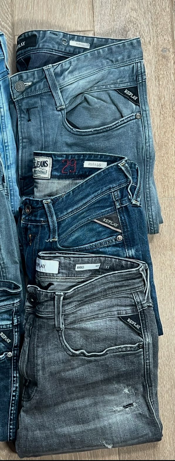 Replay Anbass Jeans Bulk x6