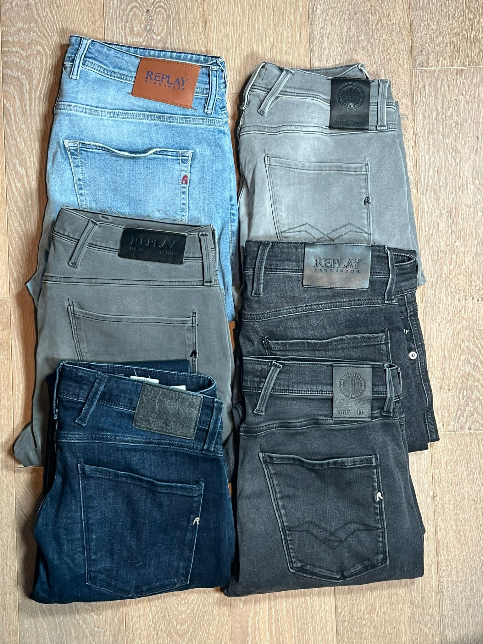 Replay Anbass Jeans Bulk x6