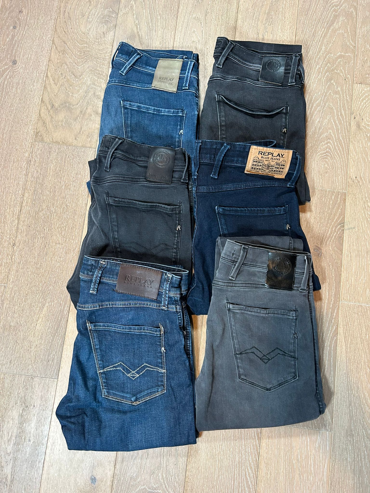 Replay Anbass Jeans Bulk x6