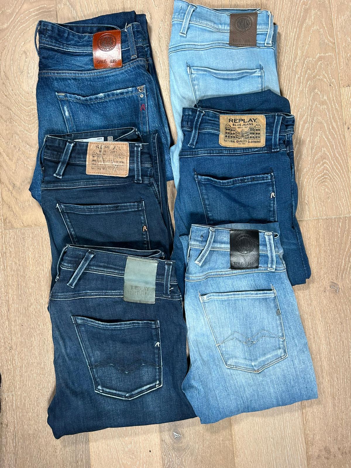 Replay Anbass Jeans Bulk x6