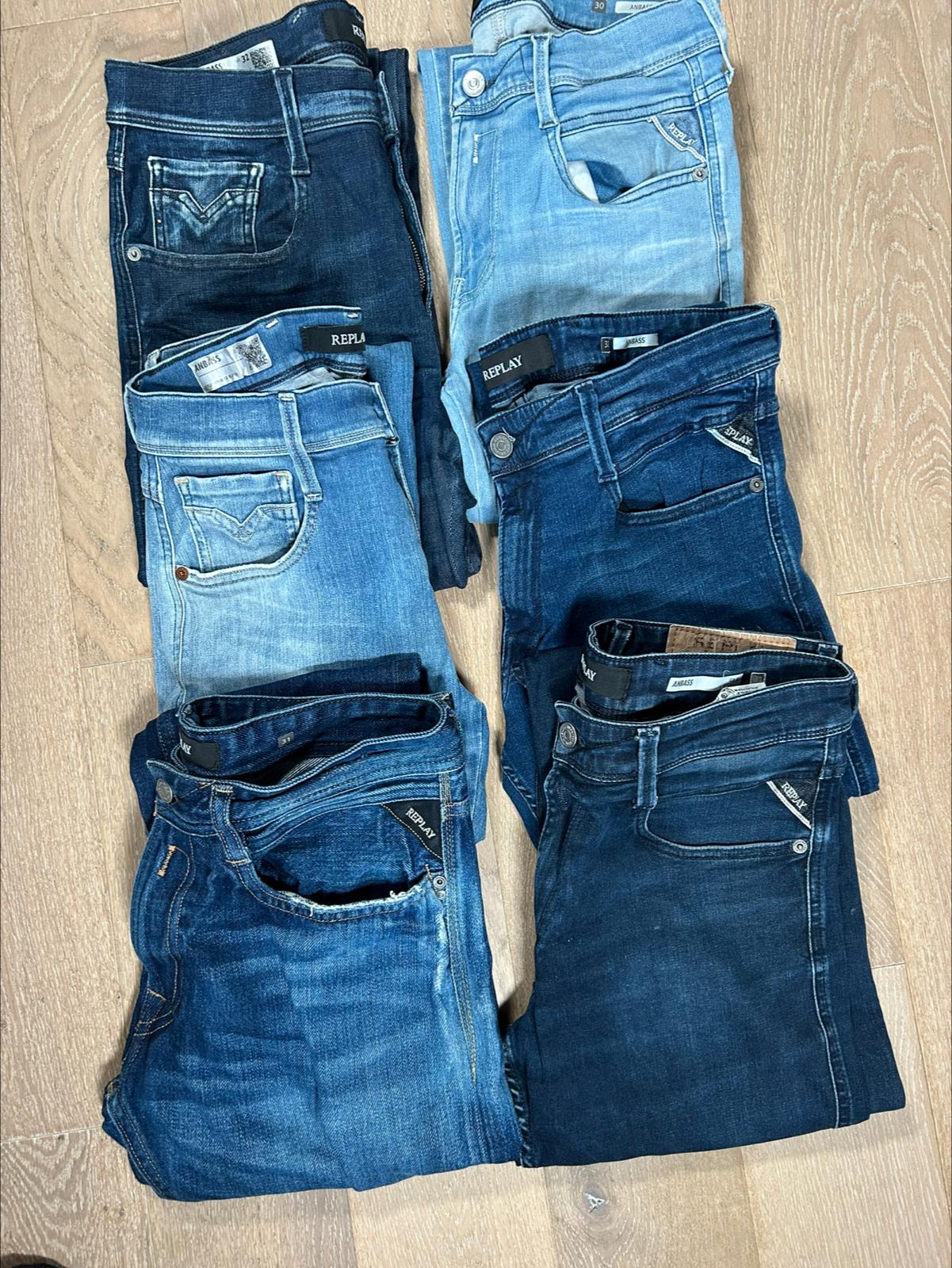 Replay Anbass Jeans Bulk x6
