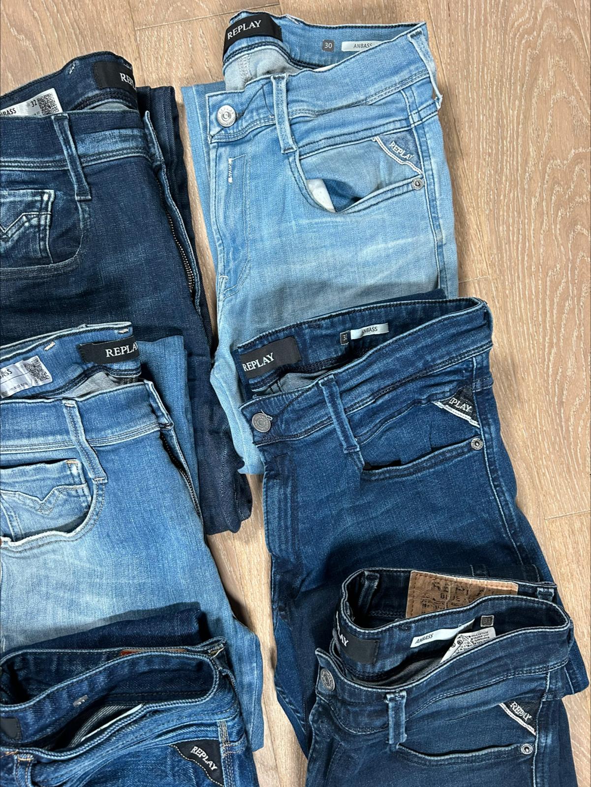 Replay Anbass Jeans Bulk x6