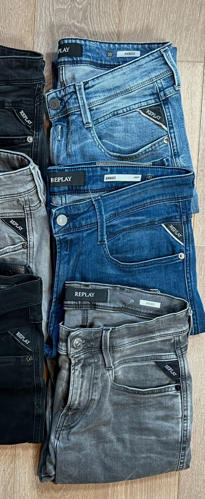 Replay Anbass Jeans Bulk x6