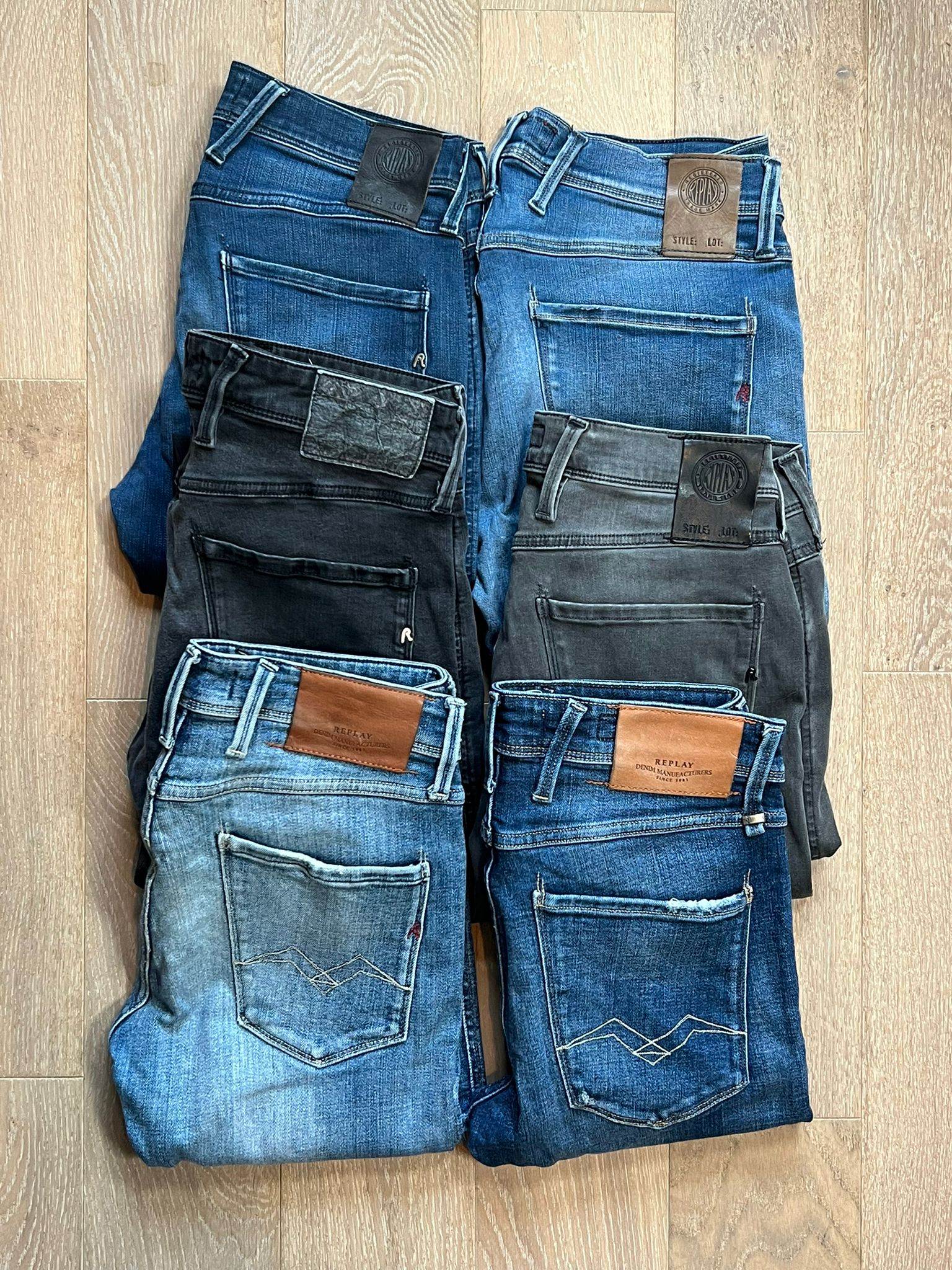 Replay Anbass Jeans Bulk x6