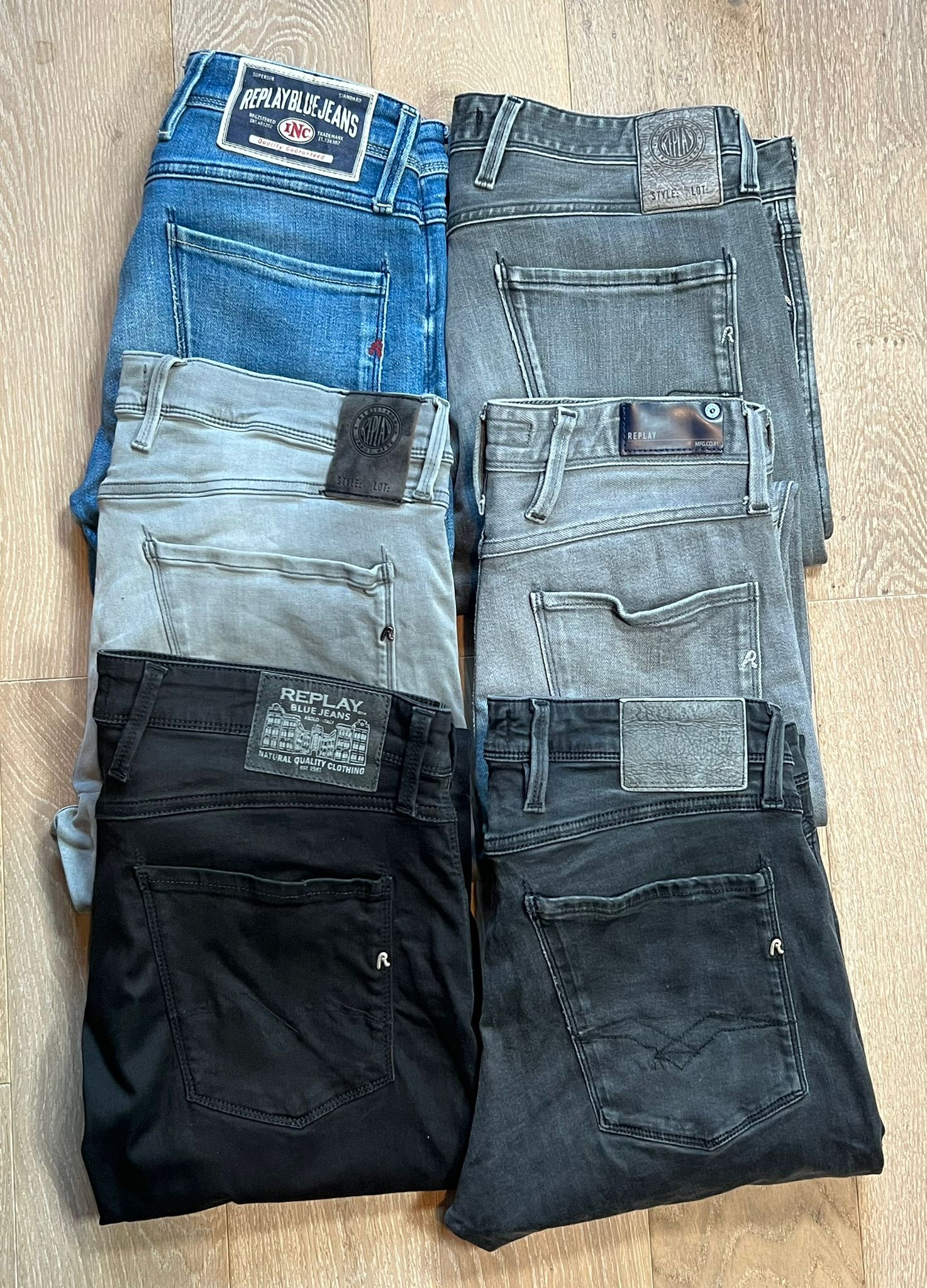 Replay Anbass Jeans Bulk x6