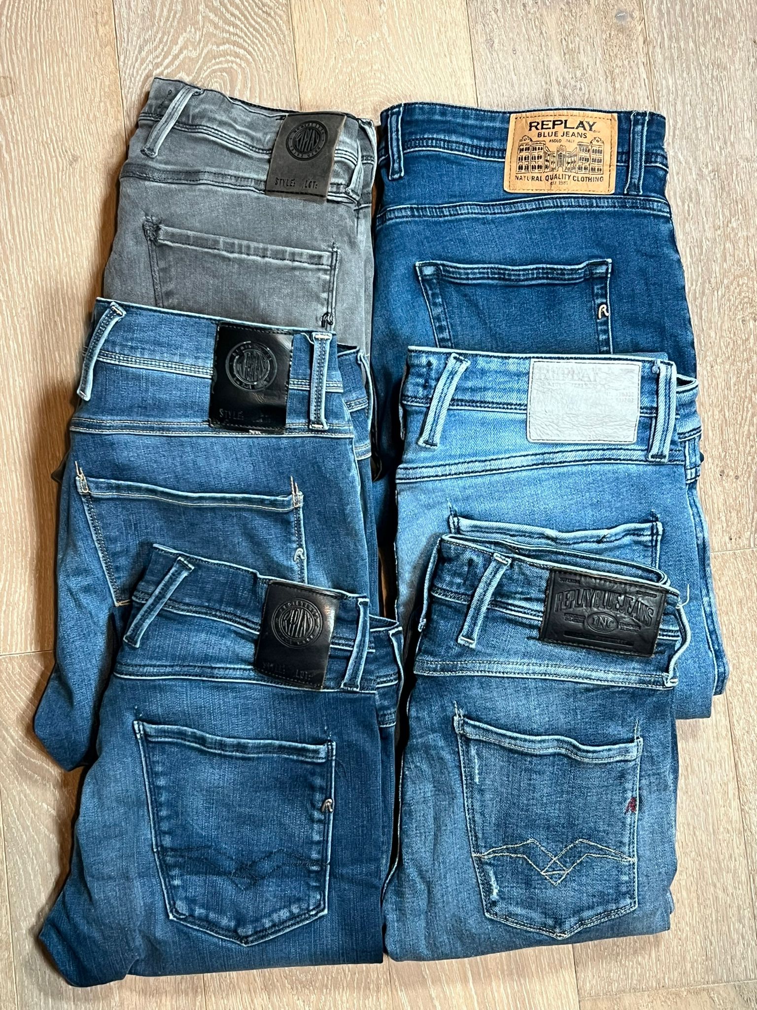 Replay Anbass Jeans Bulk x6
