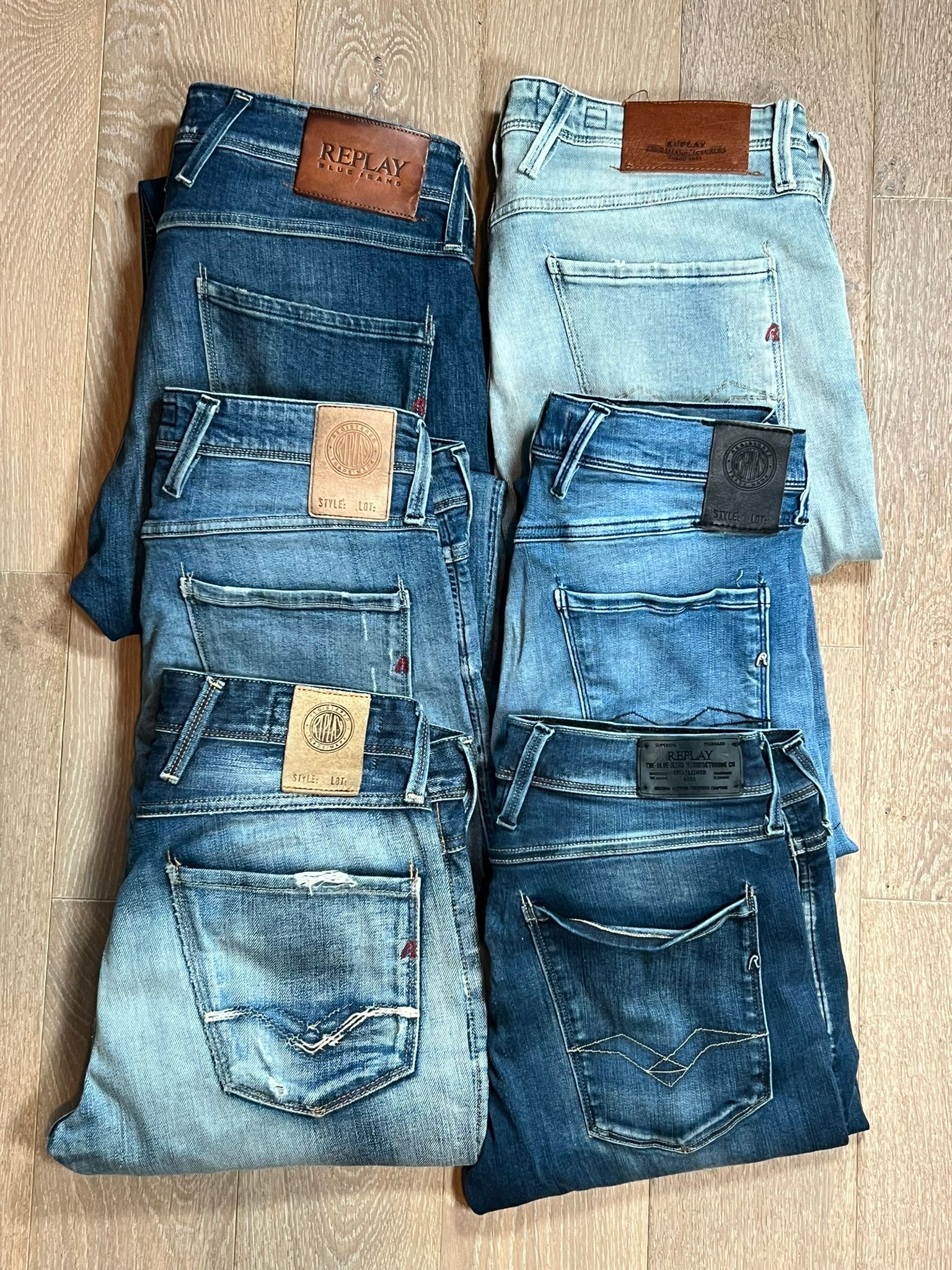 Replay Anbass Jeans Bulk x6