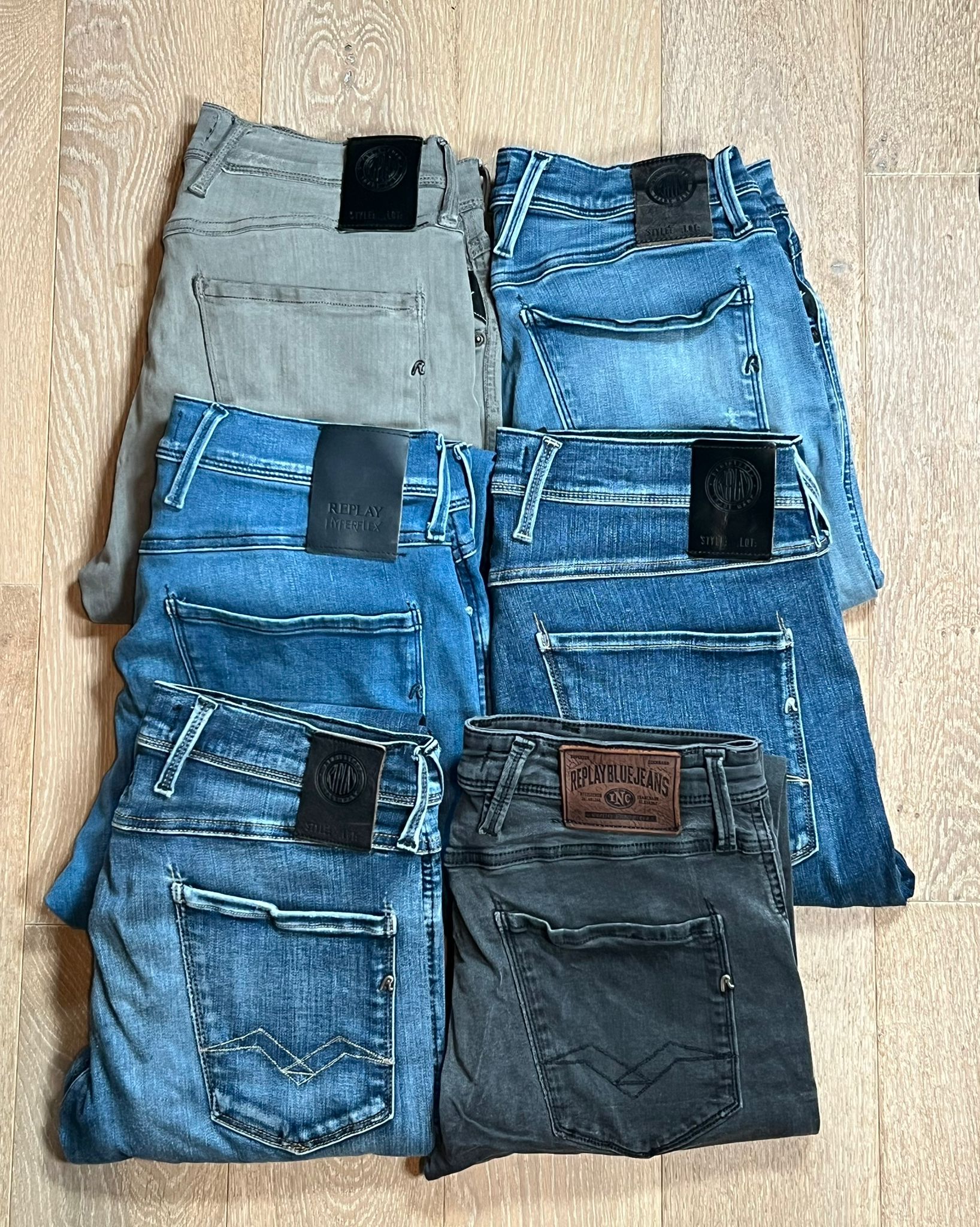 Replay Anbass jeans Bulk x6